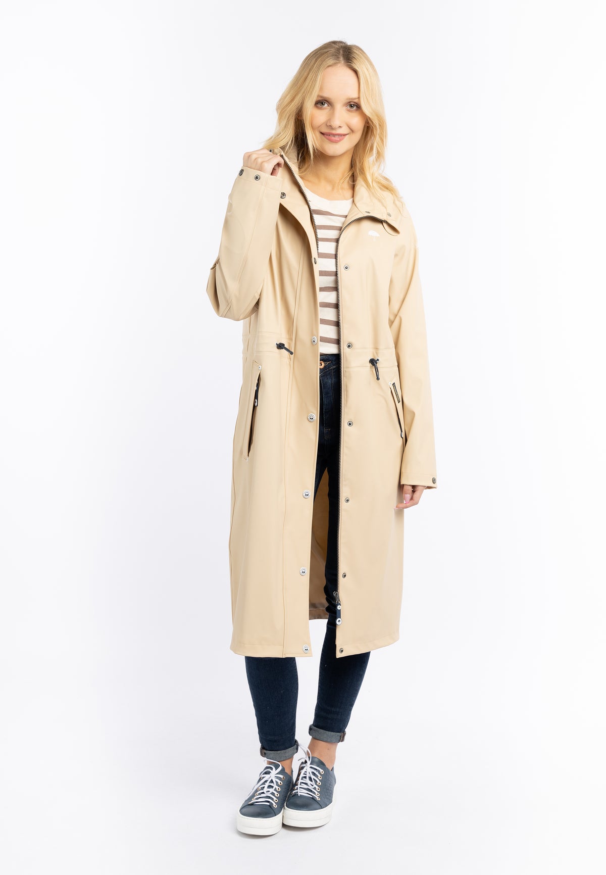 Schmuddelwedda Damen Regenmantel