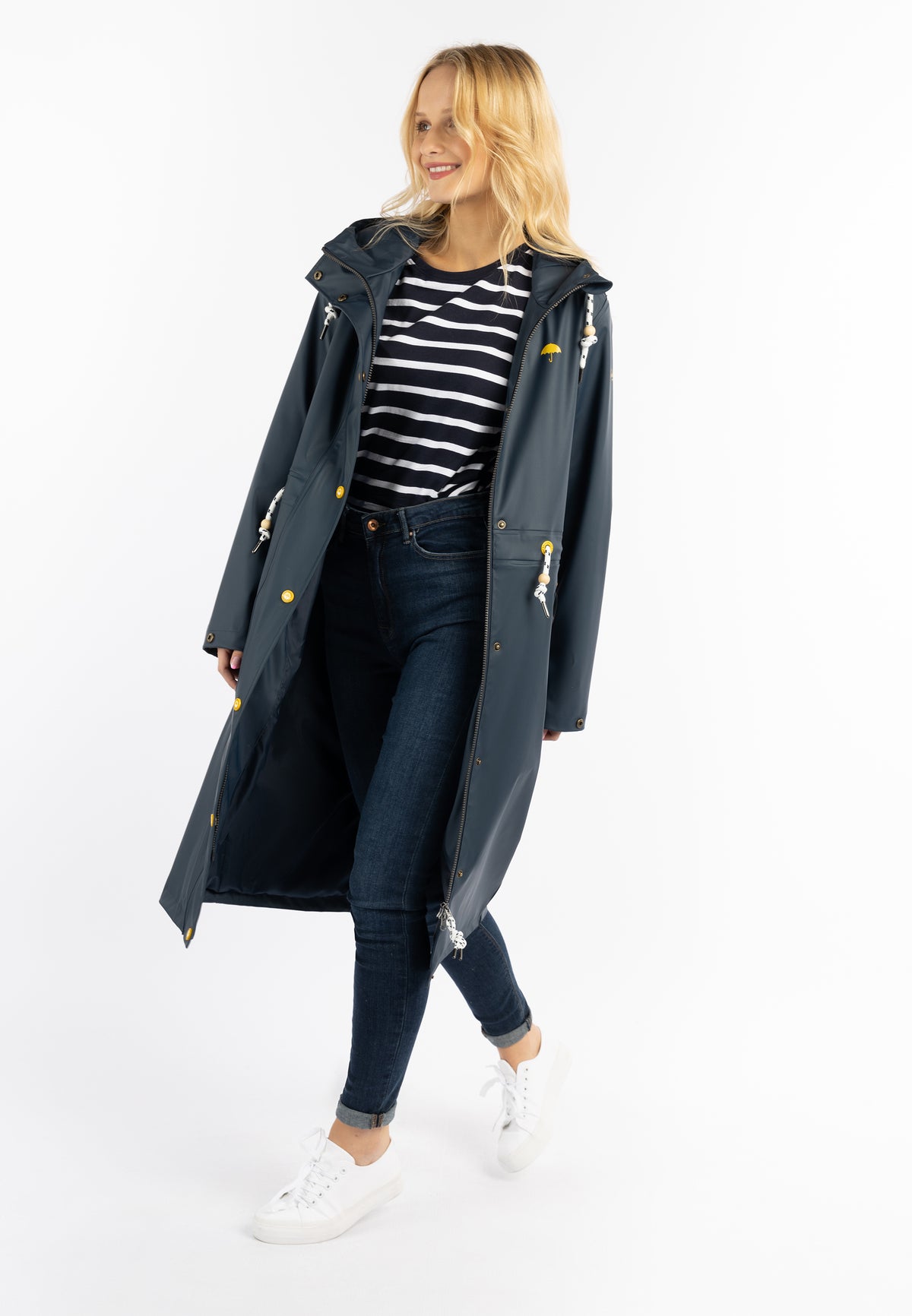 Schmuddelwedda Damen Regenmantel