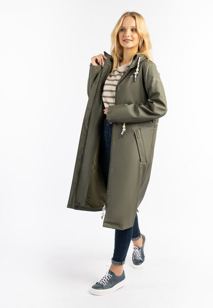 Schmuddelwedda Damen Regenmantel