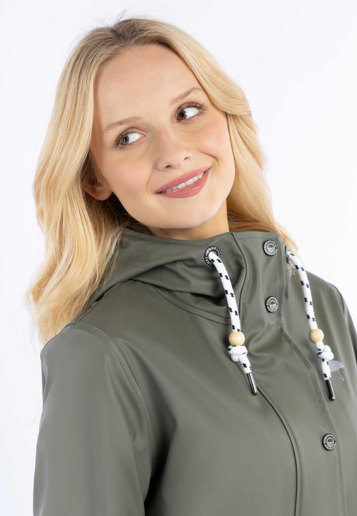 Schmuddelwedda Damen Regenmantel