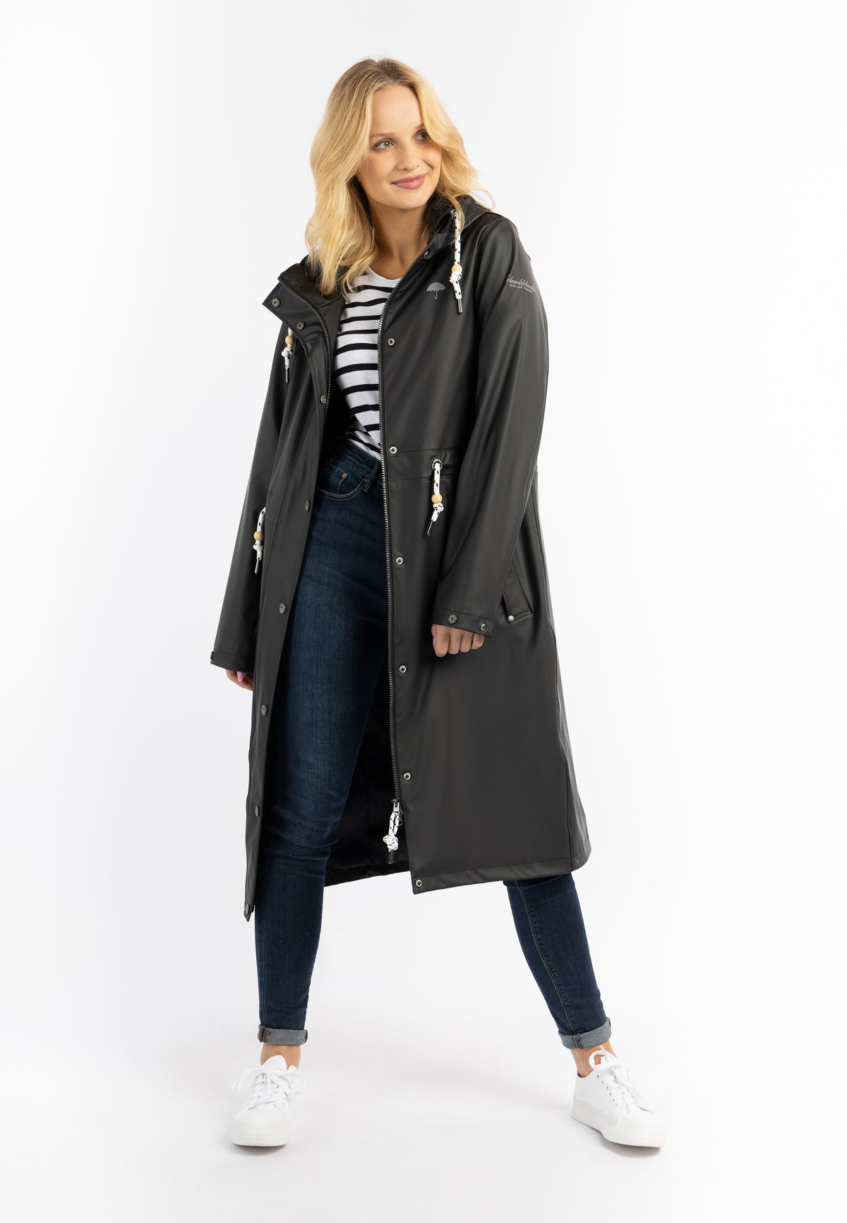 Schmuddelwedda Damen Regenmantel