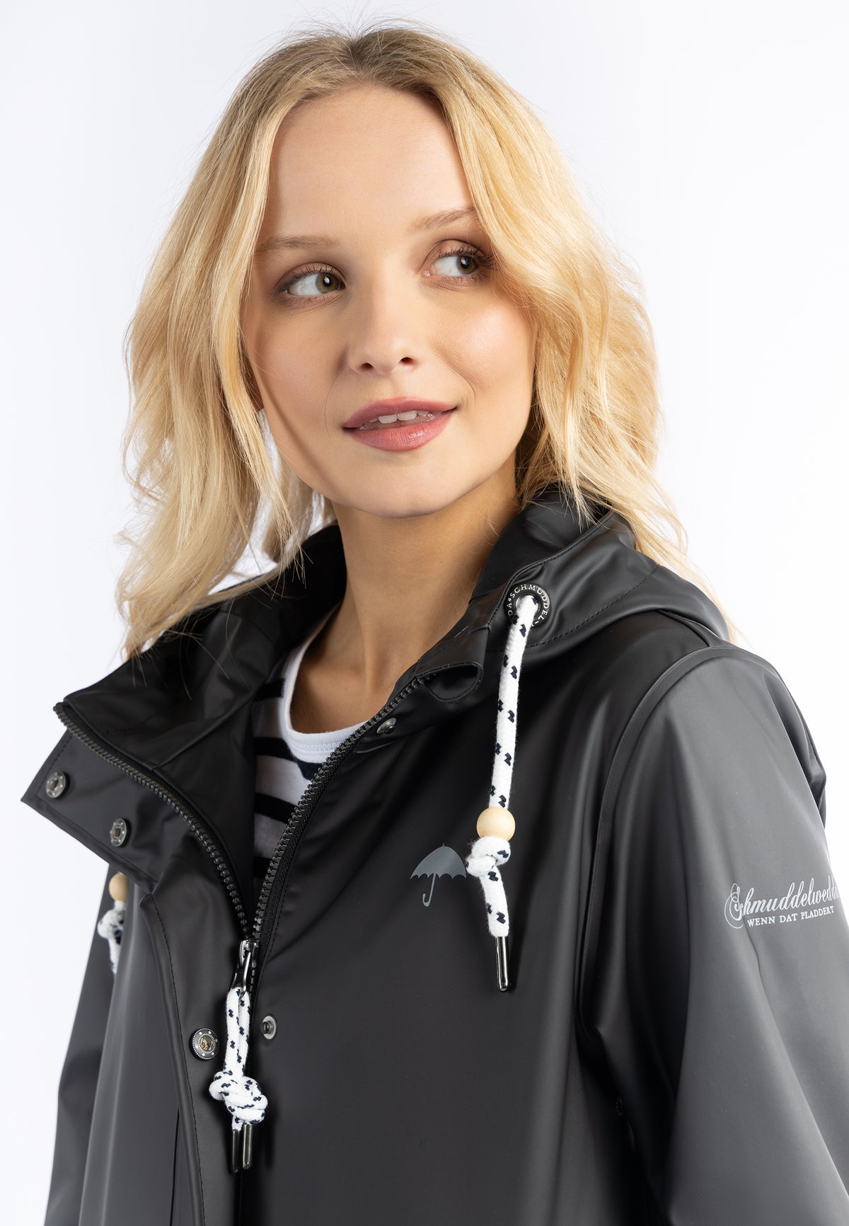Schmuddelwedda Damen Regenmantel