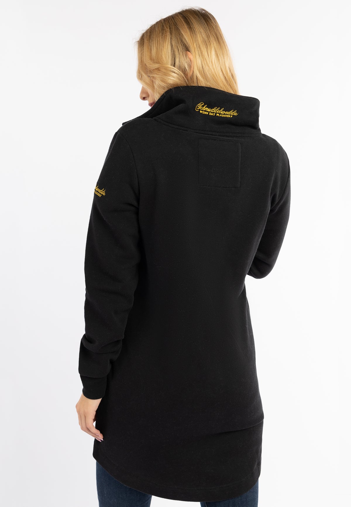 Schmuddelwedda Damen Lange Sweatjacke