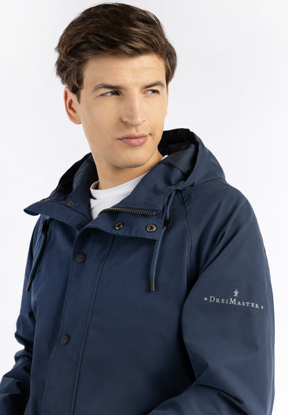 DreiMaster Klassik Herren Parka + Einkaufstasche – SET