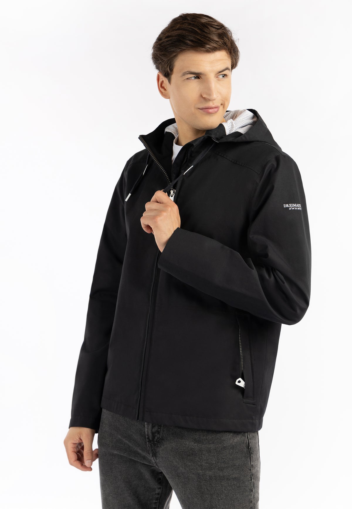 DreiMaster Maritim Herren-Regenjacke