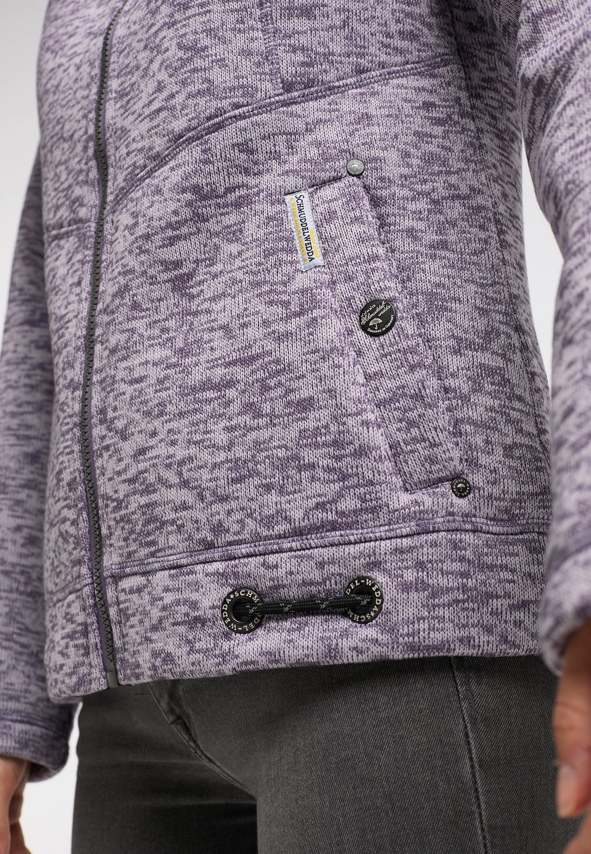 Schmuddelwedda Women's Strickfleecejacke