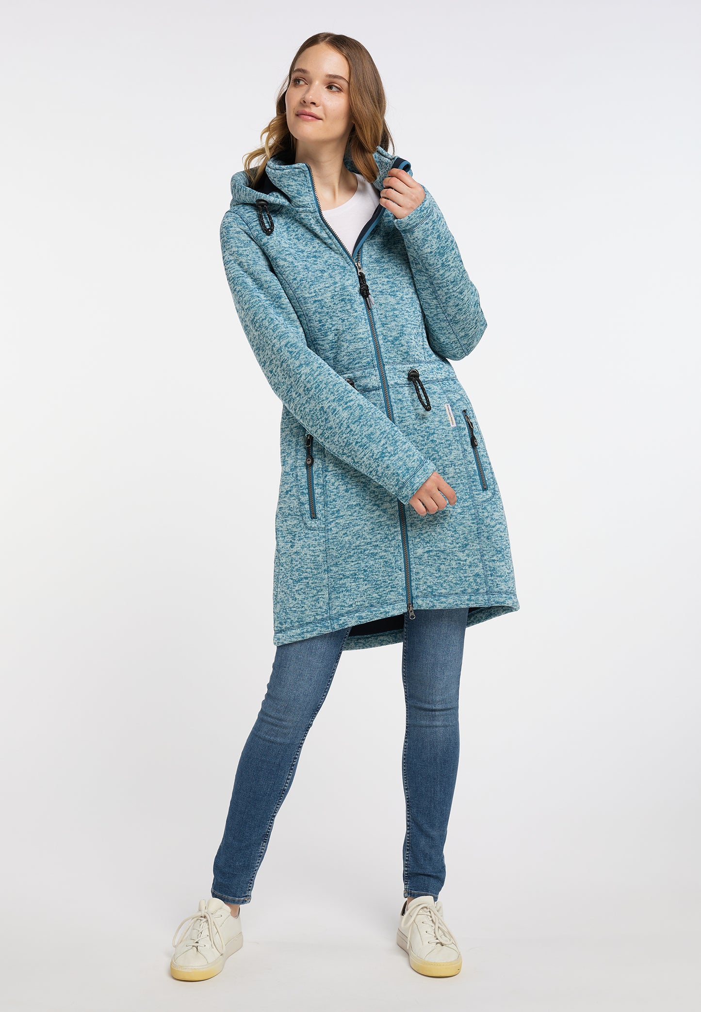 Schmuddelwedda Women's Knit Fleece Coat - Schmuddelwedda Shop