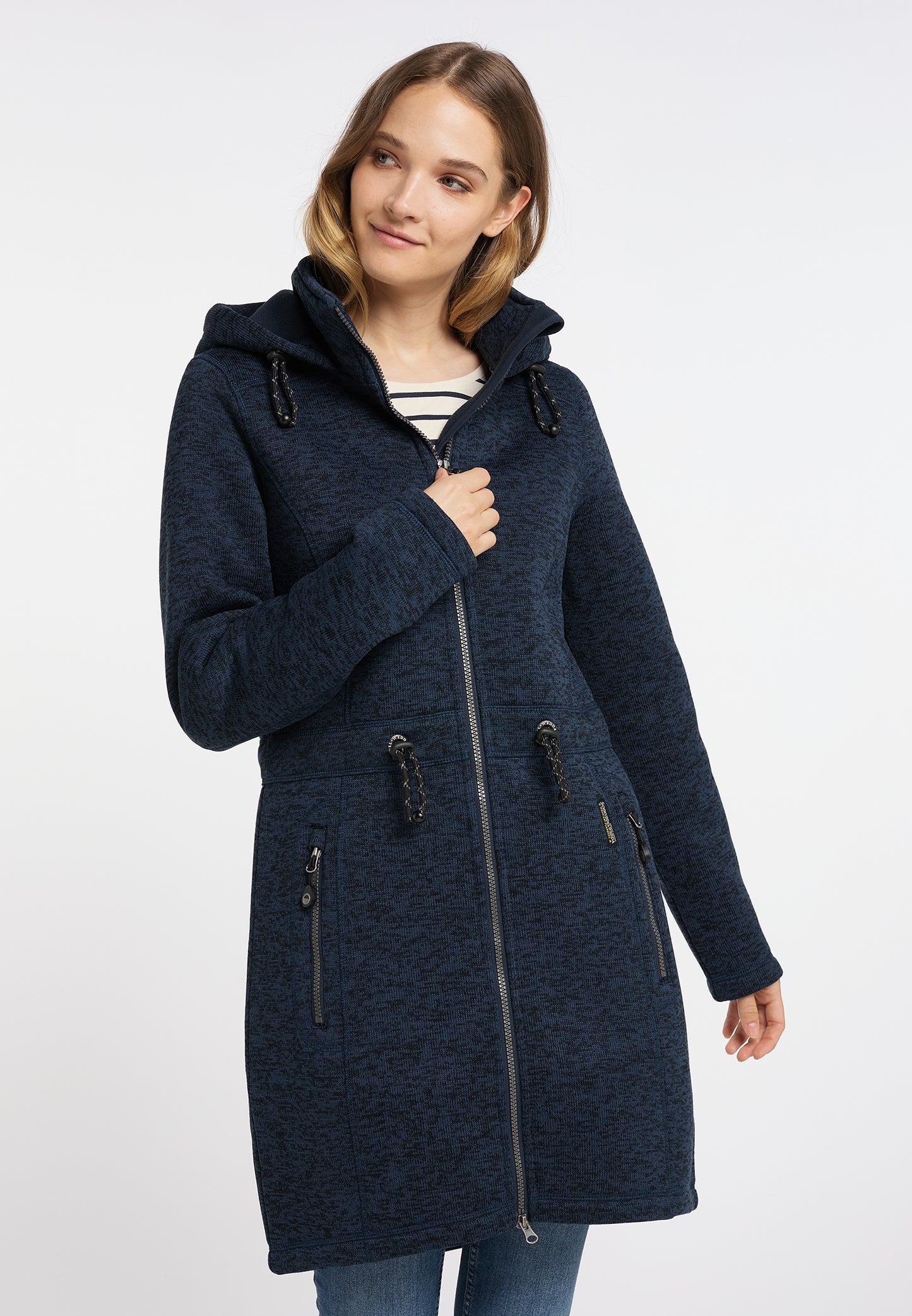 Schmuddelwedda Women's Knit Fleece Coat - Schmuddelwedda Shop