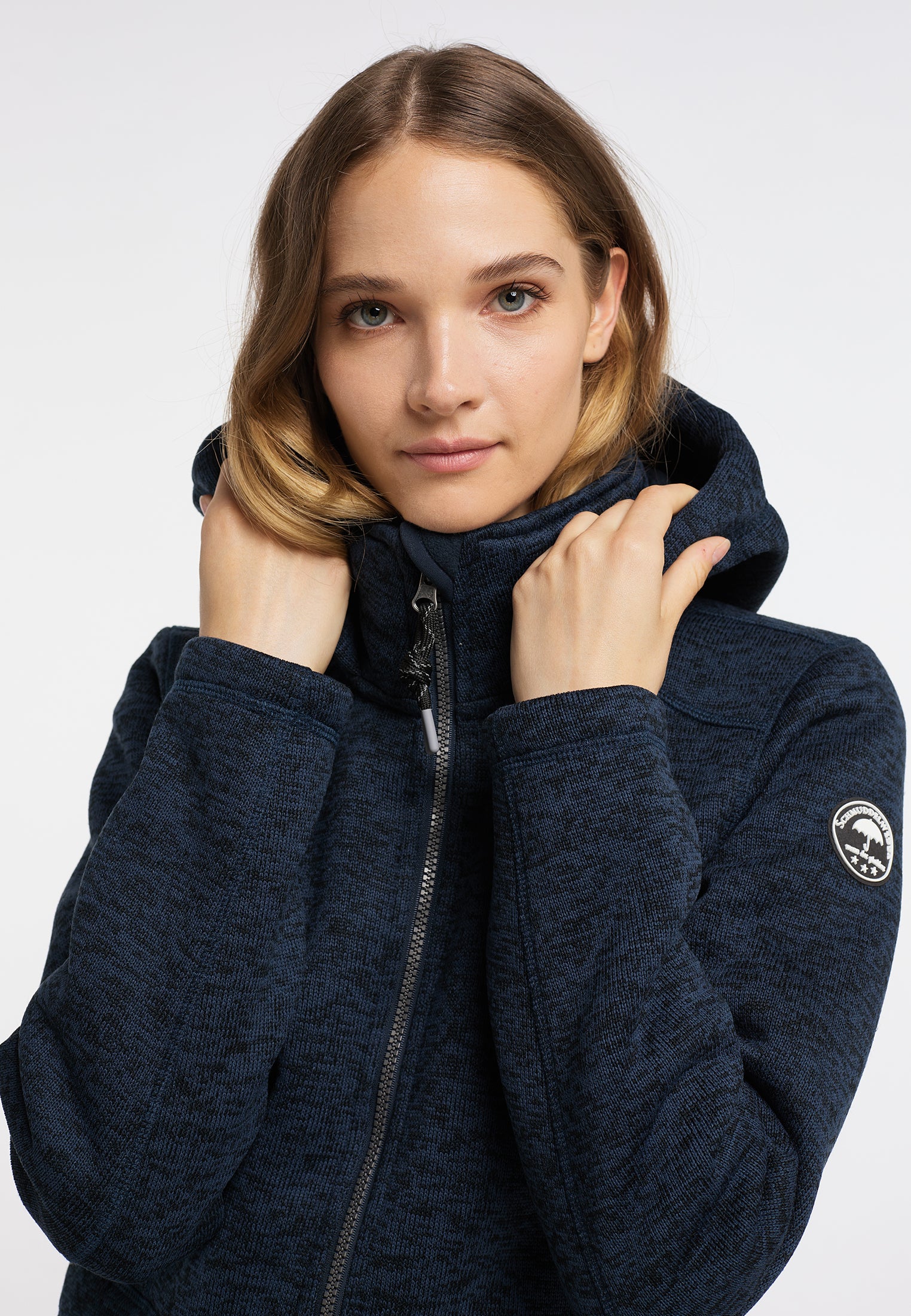 Schmuddelwedda Women's Knit Fleece Coat - Schmuddelwedda Shop