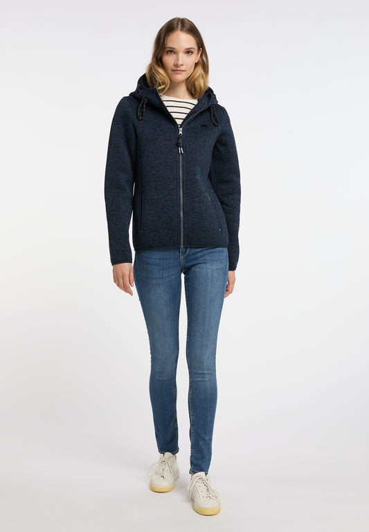 Schmuddelwedda Damen-Strickfleecejacke Fraully