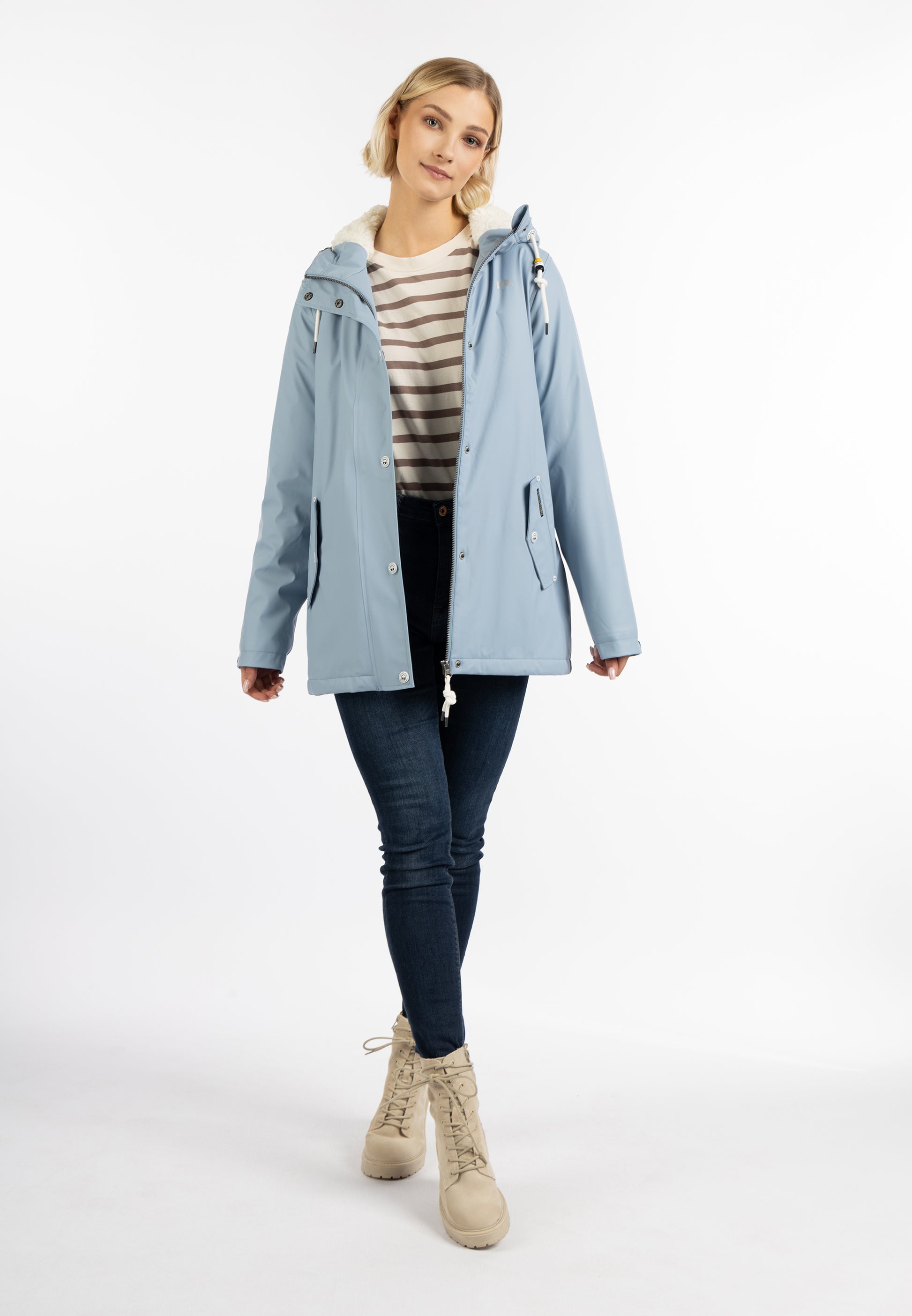Schmuddelwedda Women's Rain Jacket With Teddy Lining - Schmuddelwedda Shop