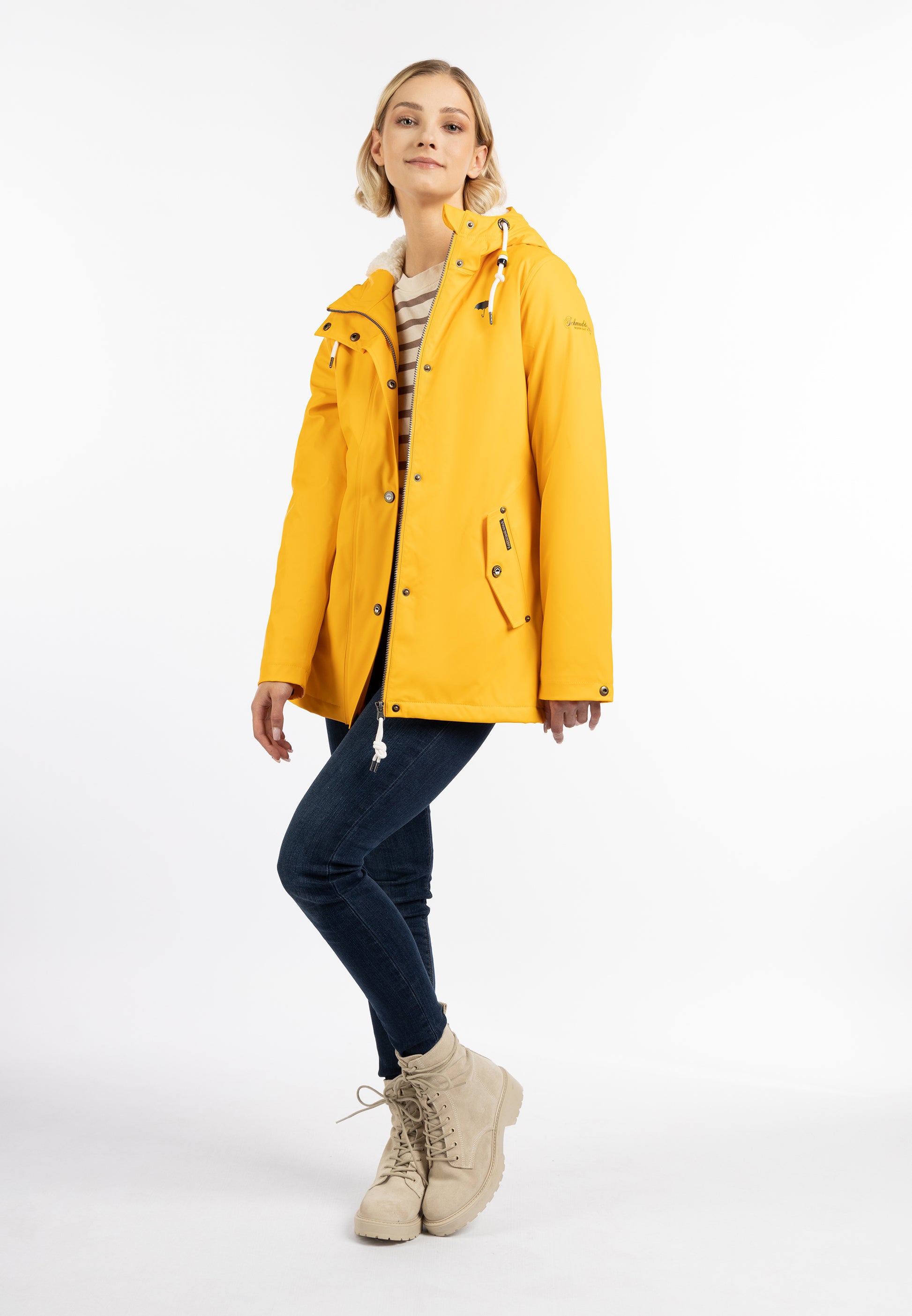 Schmuddelwedda Women's Rain Jacket With Teddy Lining - Schmuddelwedda Shop