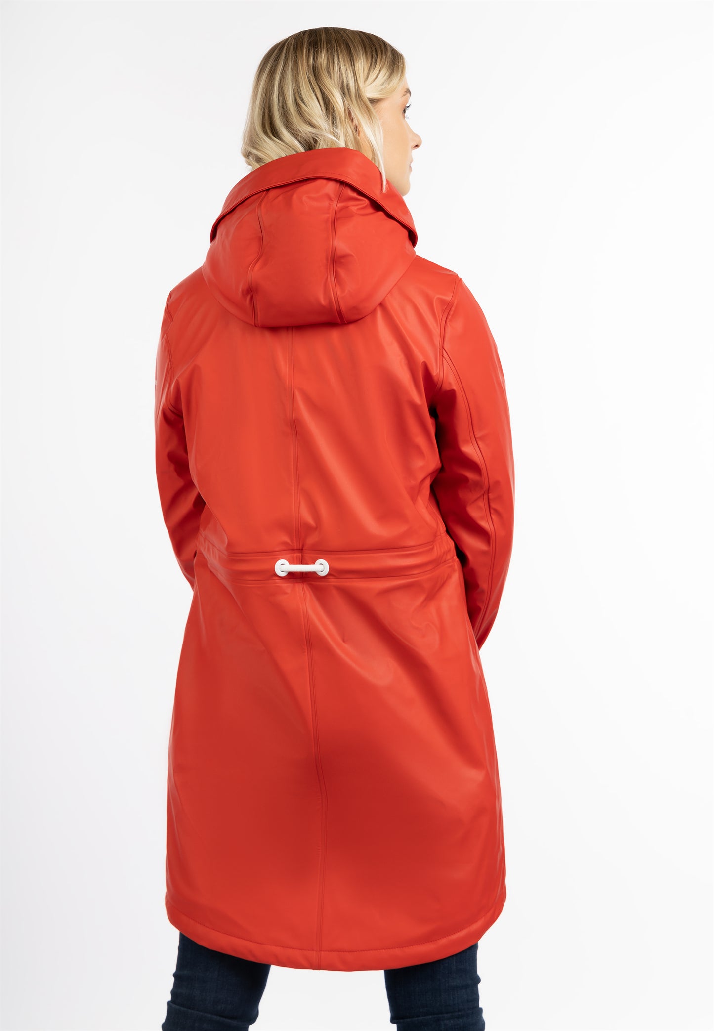 DreiMaster Maritim Damen-Regenmantel mit Teddyfutter