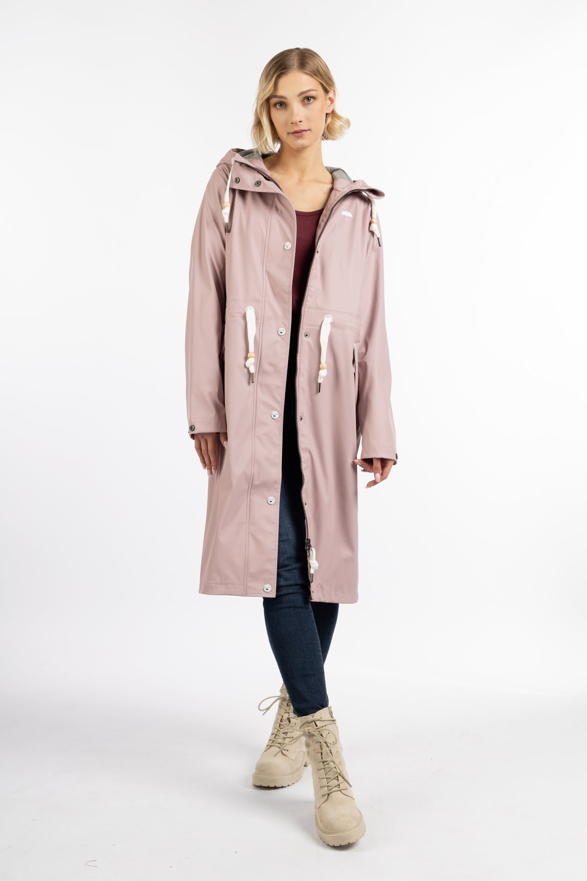 Schmuddelwedda Damen Regenmantel
