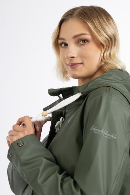 Schmuddelwedda Damen Regenmantel
