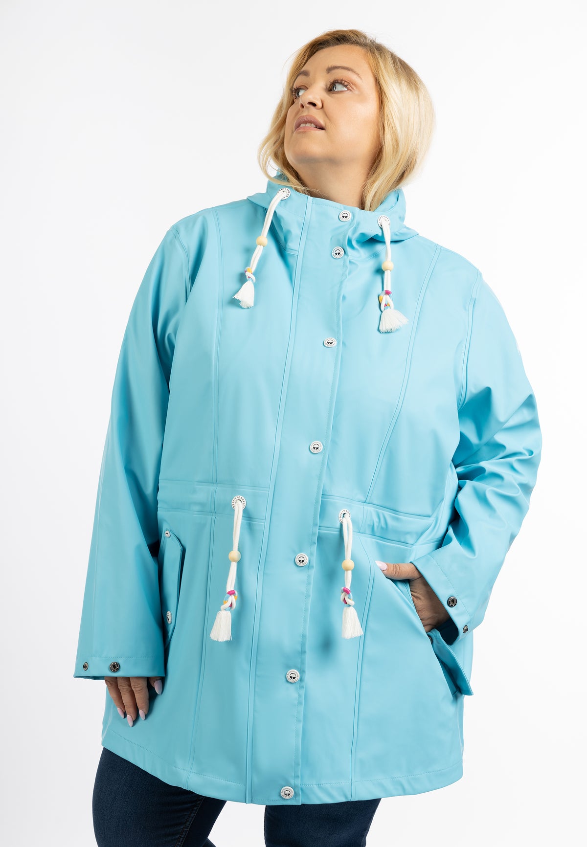 Schmuddelwedda Women's Plus Size Regenmantel