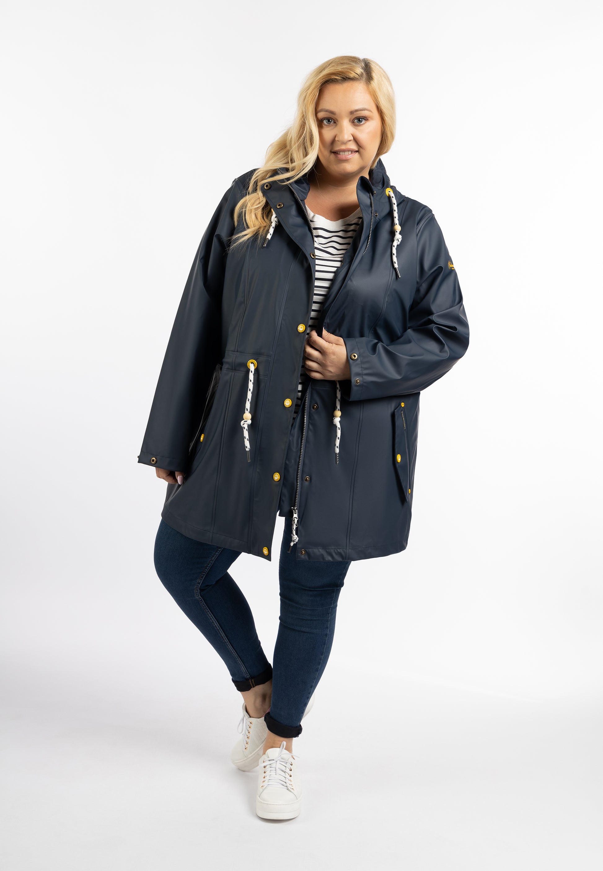Plus Size Regenmantel