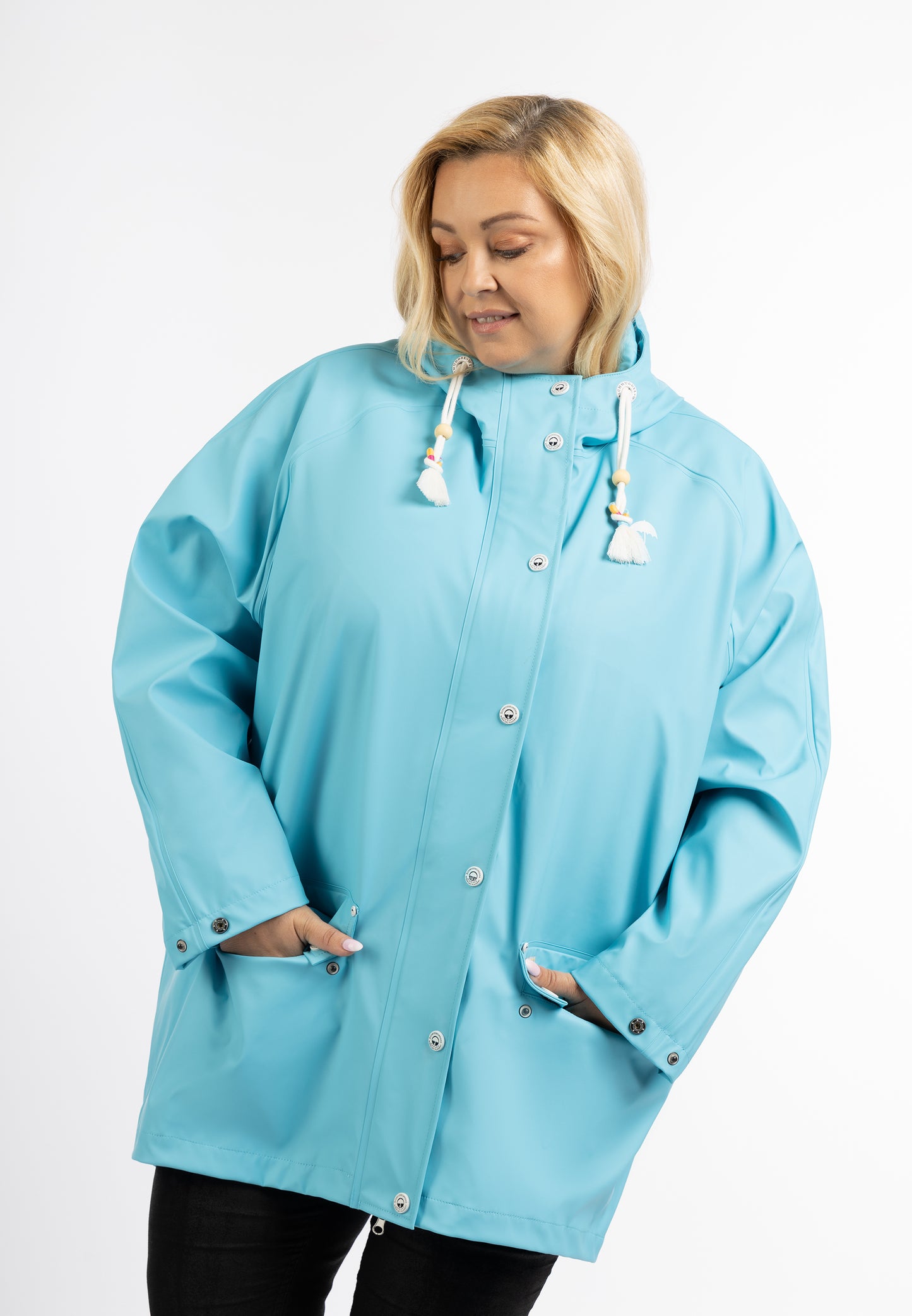 Plus Size Regenmantel