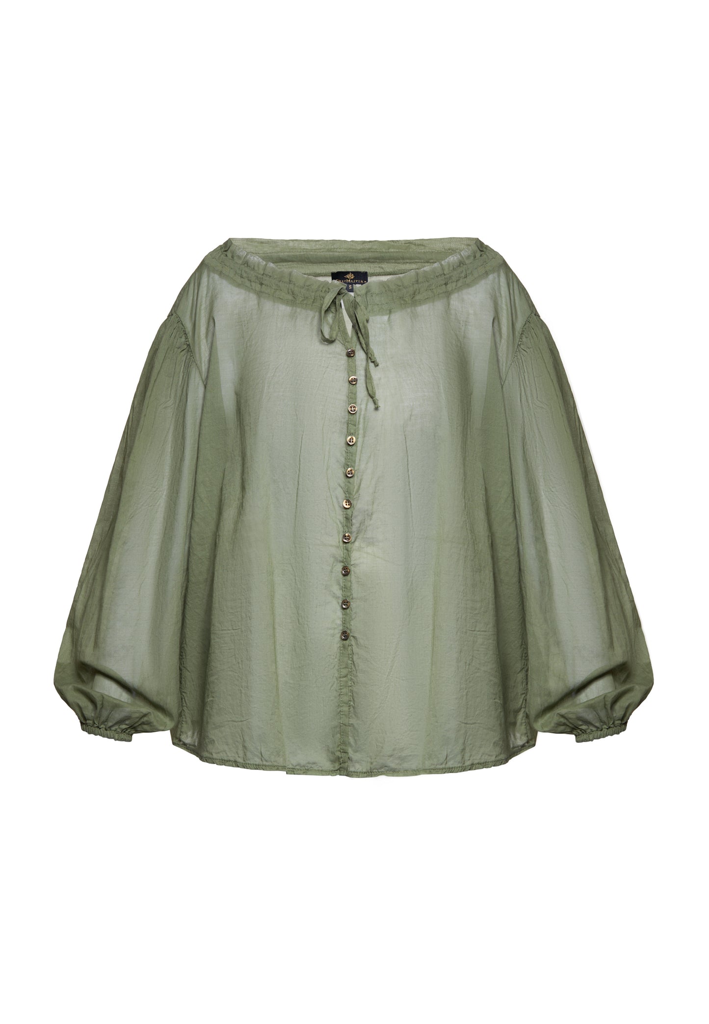 DreiMaster Klassik Damen Baumwollbluse