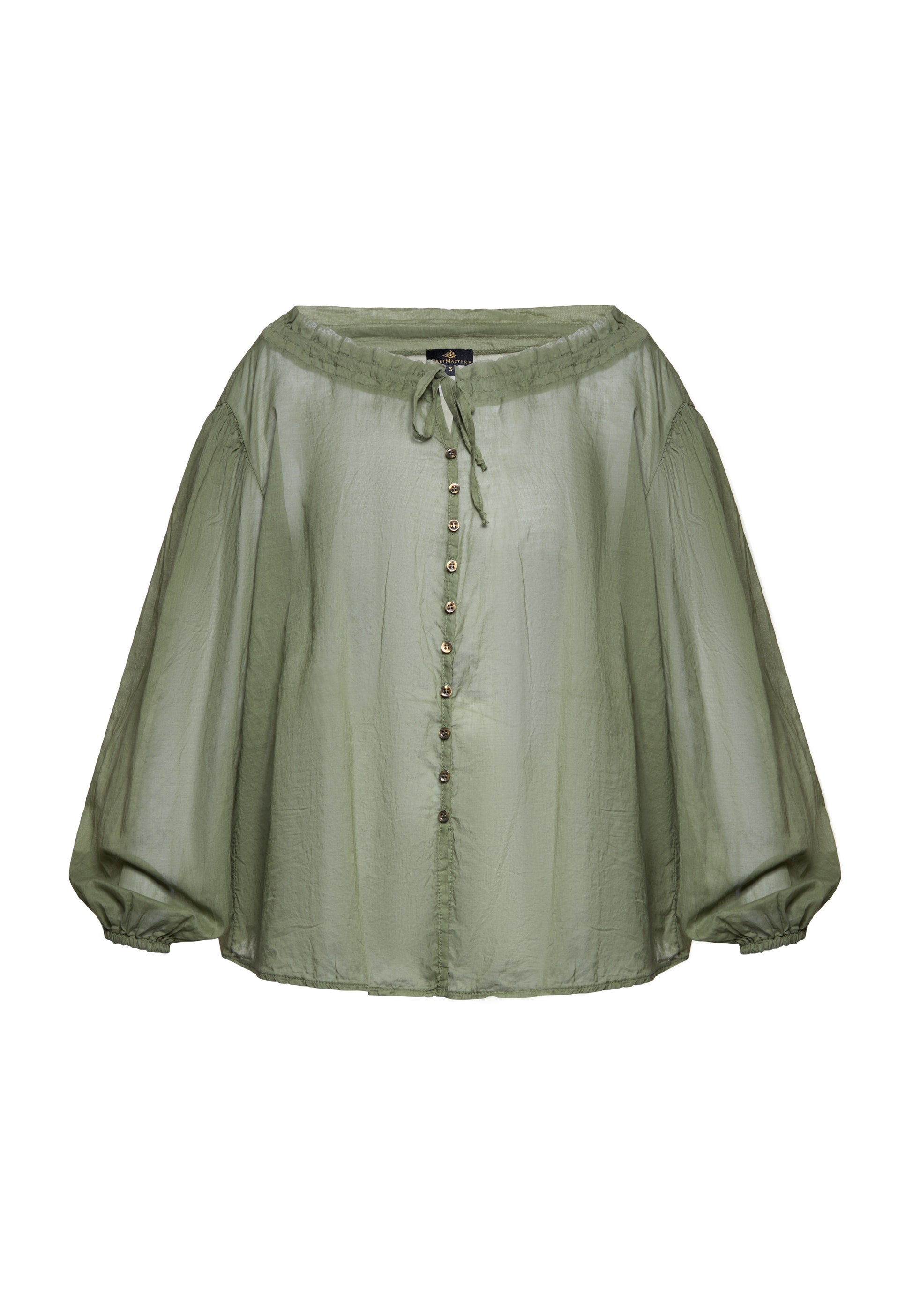 DreiMaster Klassik Damen Baumwollbluse