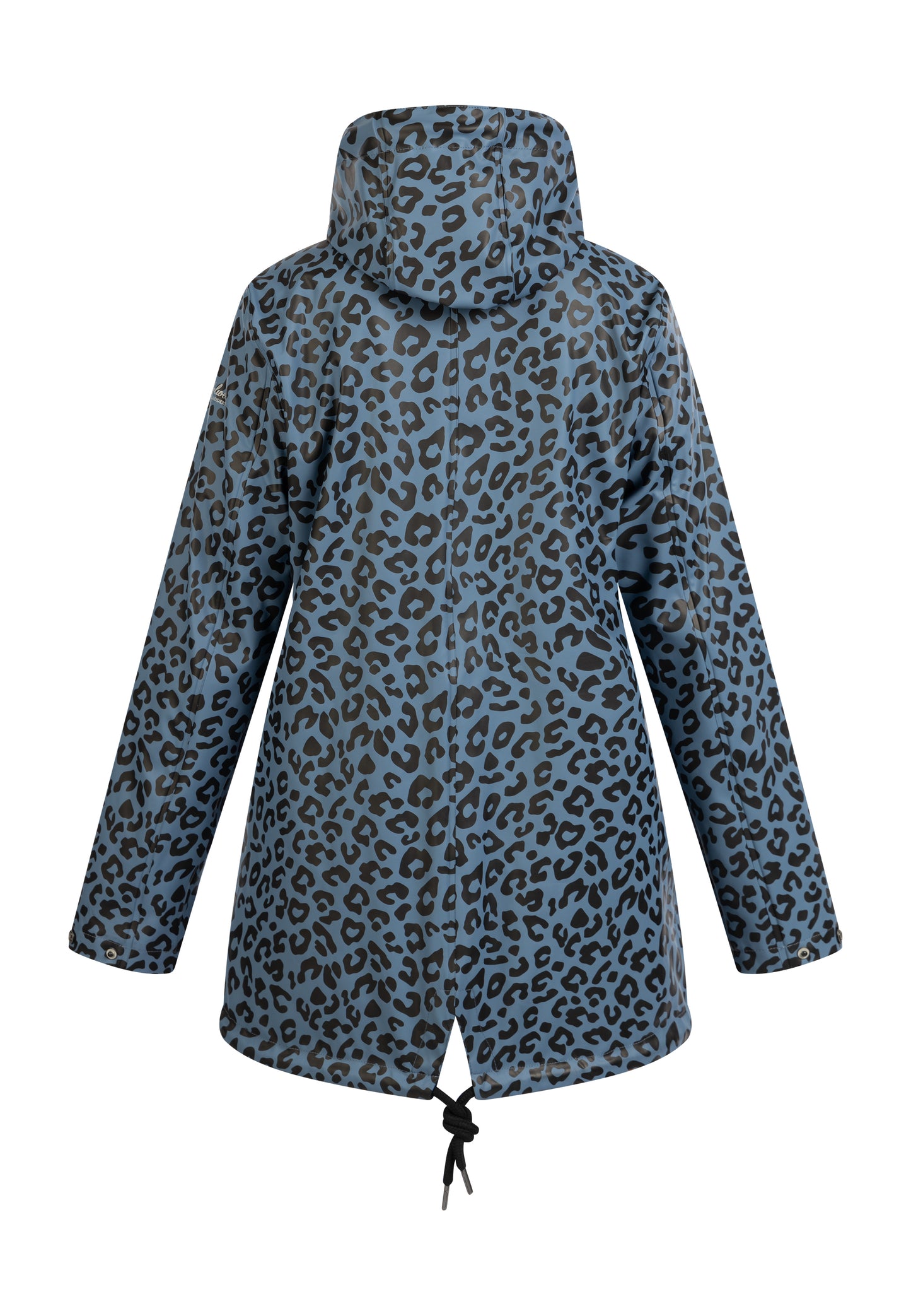 Schmuddelwedda Women's Rain Jacket With Leopard Print Schmuddelwedda