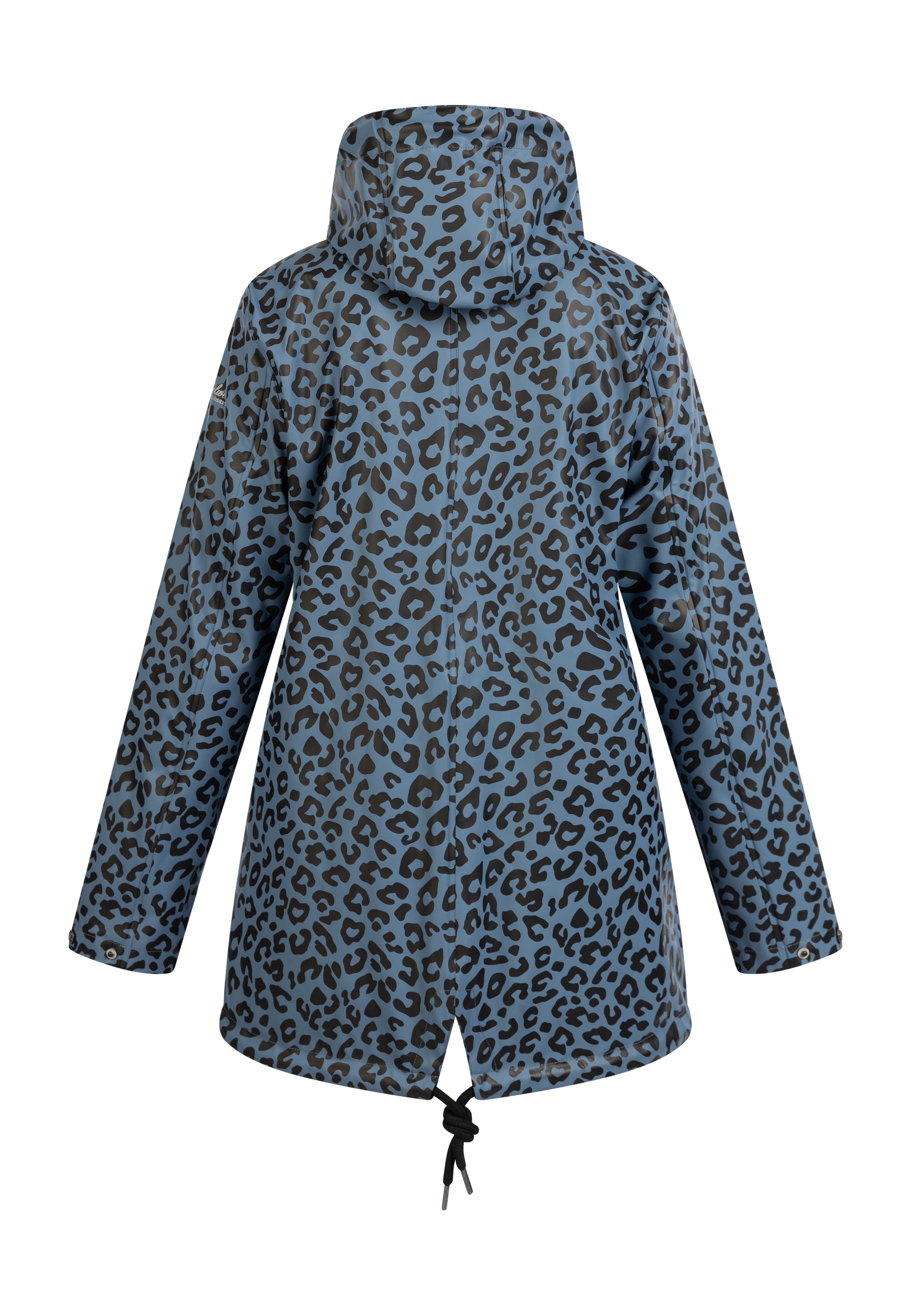 Schmuddelwedda Women's Rain Jacket With Leopard Print Schmuddelwedda