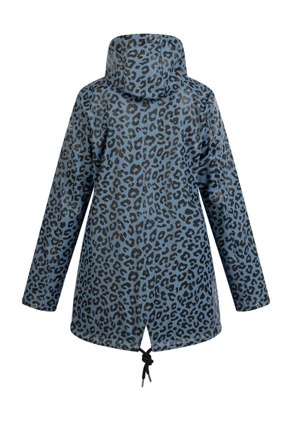 Schmuddelwedda Women's Rain Jacket With Leopard Print Schmuddelwedda