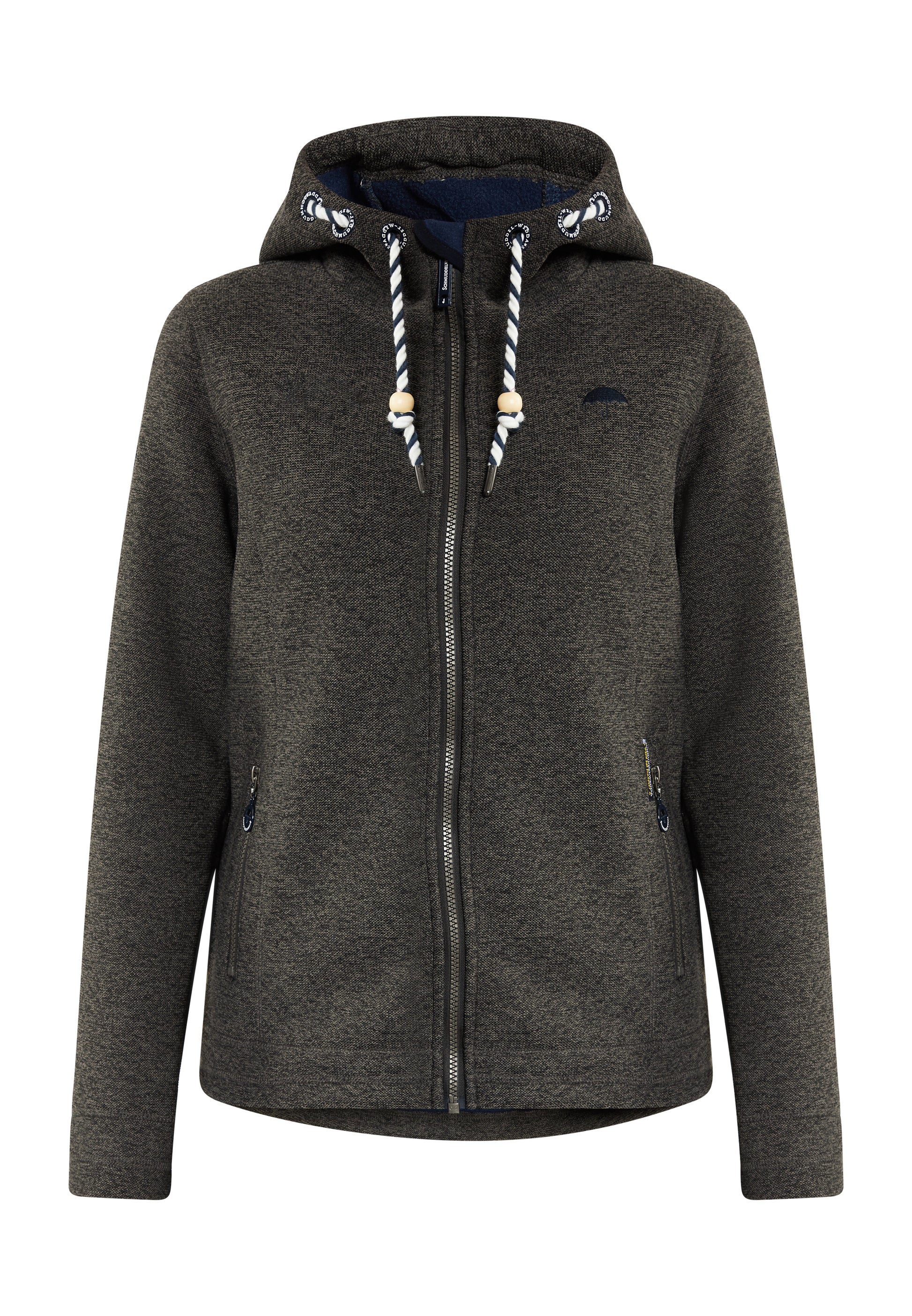 Schmuddelwedda Women's Knitted Fleece Jacket Schmuddelwedda