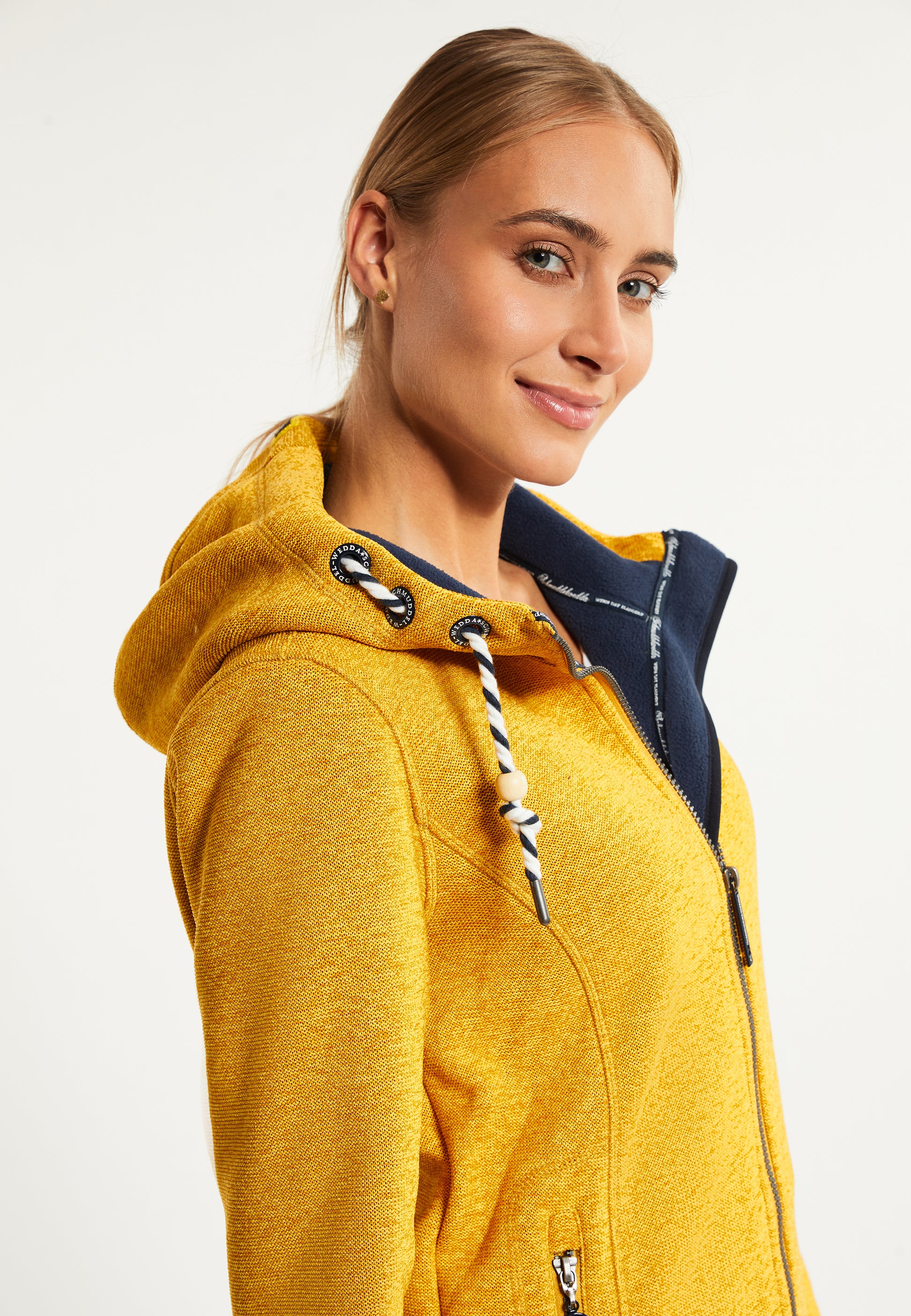 Schmuddelwedda Women's Knitted Fleece Jacket Schmuddelwedda