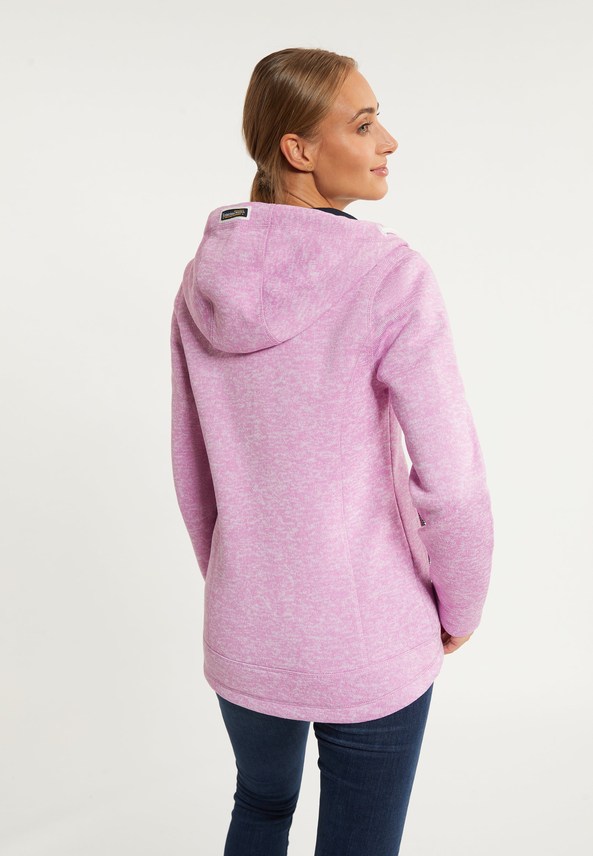 Schmuddelwedda damska dzianinowa kurtka polarowa