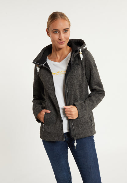 Schmuddelwedda damska dzianinowa kurtka polarowa