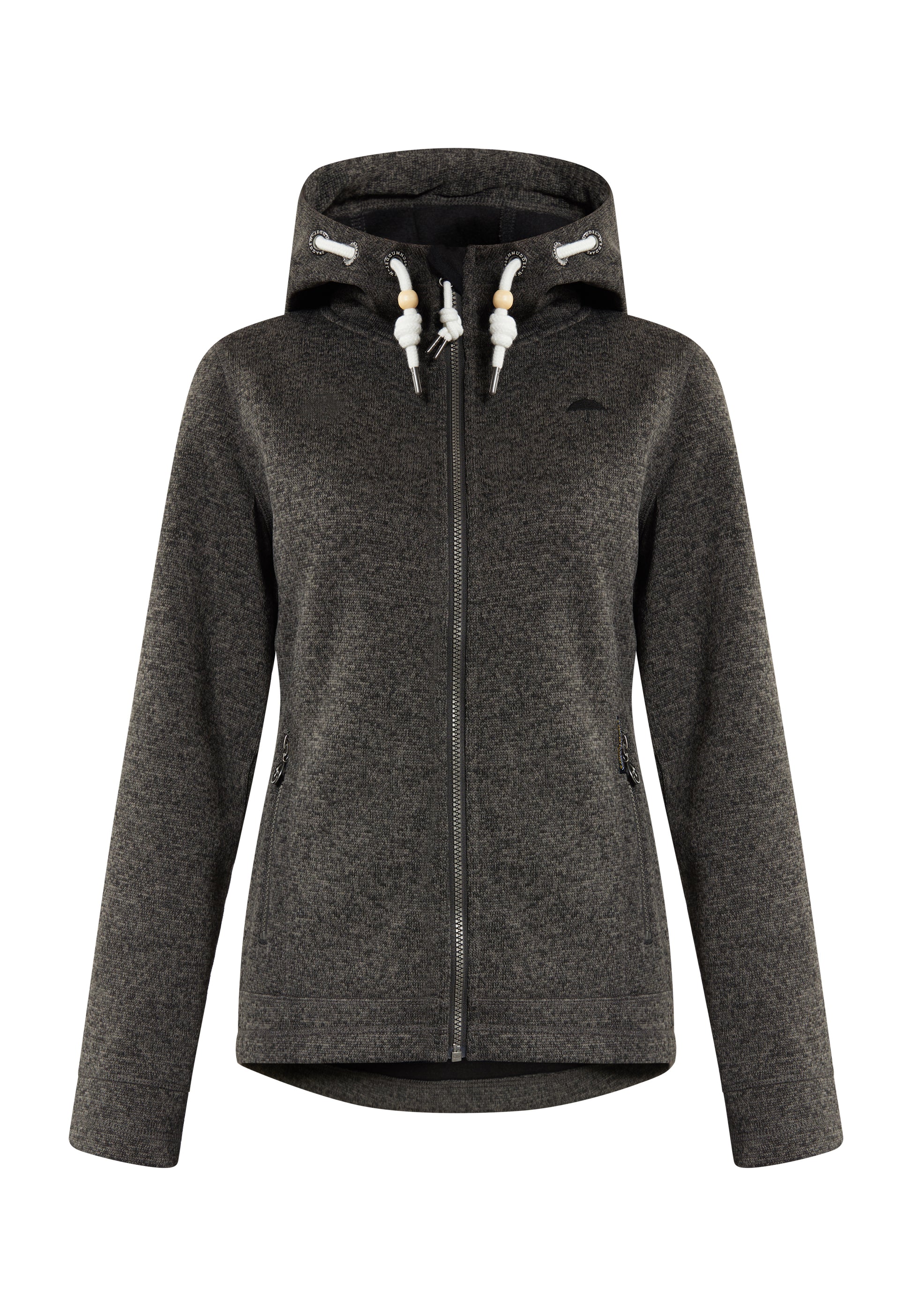 Schmuddelwedda damska dzianinowa kurtka polarowa