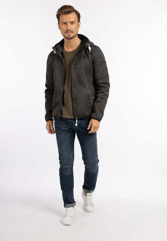 Schmuddelwedda Herren-Strickfleecejacke