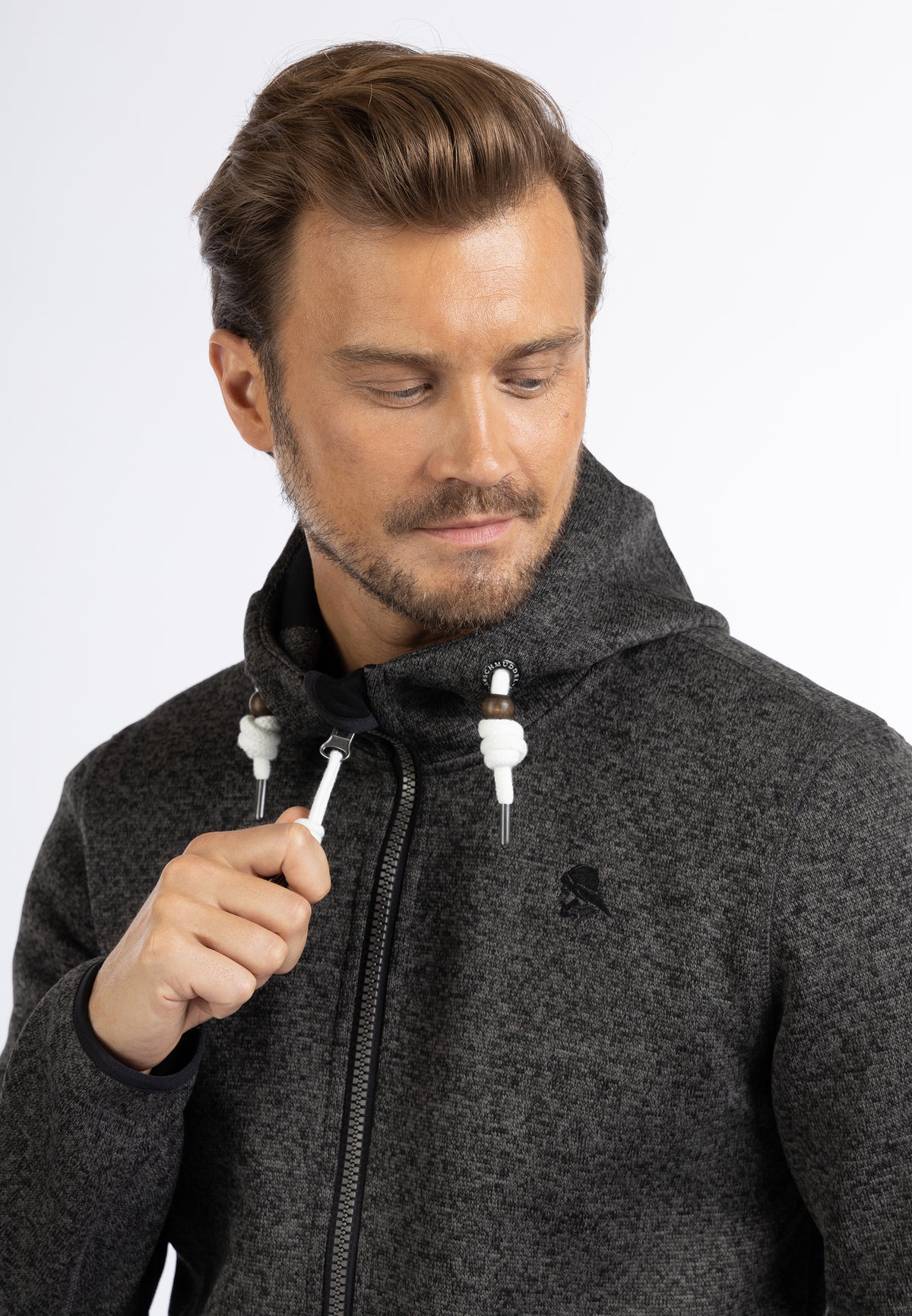 Schmuddelwedda Men's Strickfleecejacke