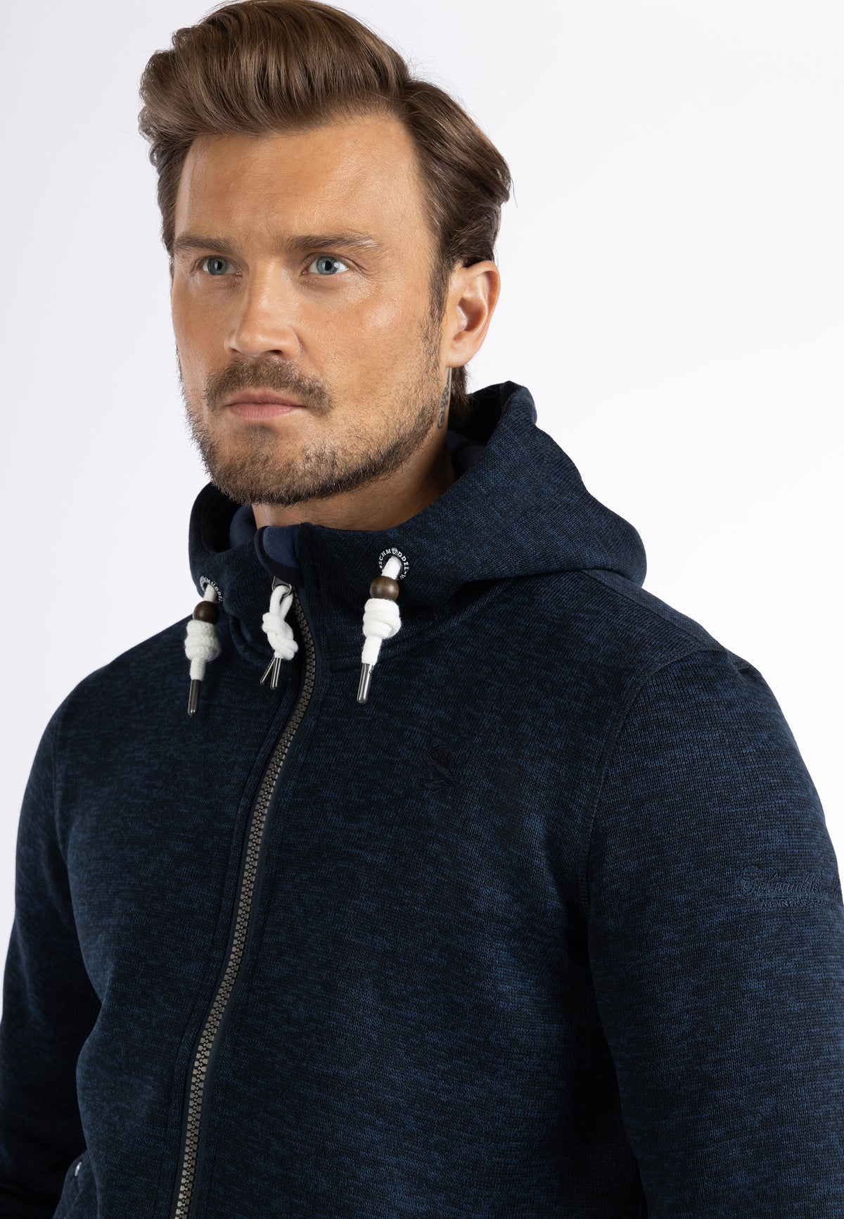 Schmuddelwedda Men's Strickfleecejacke