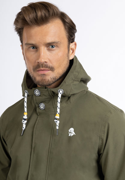 Schmuddelwedda Herren Regenjacke Recyceltes Material