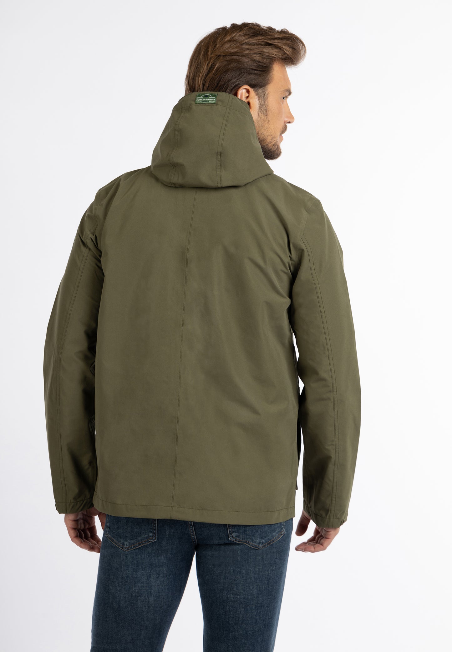 Schmuddelwedda Herren Regenjacke Recyceltes Material