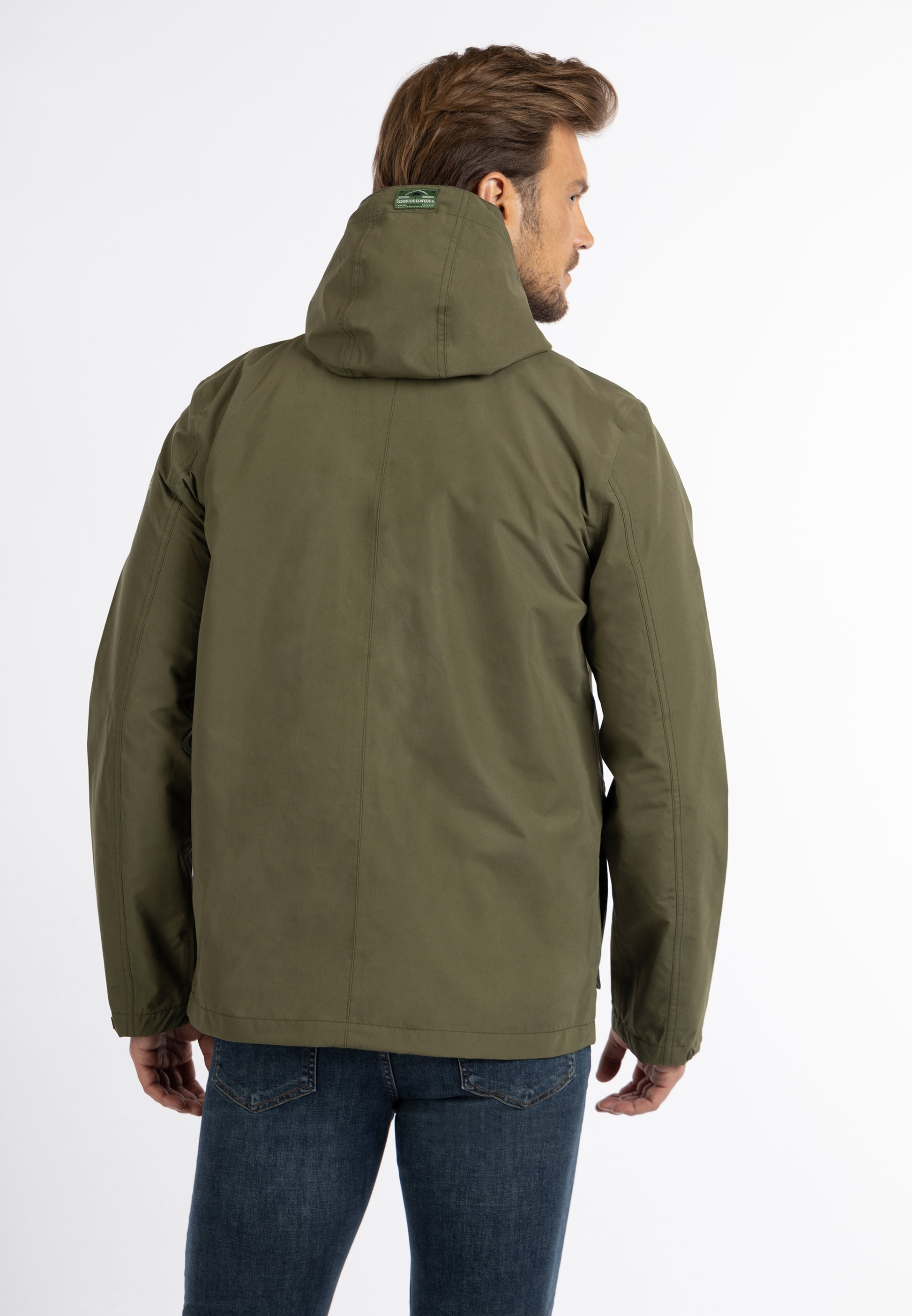 Schmuddelwedda Herren Regenjacke Recyceltes Material