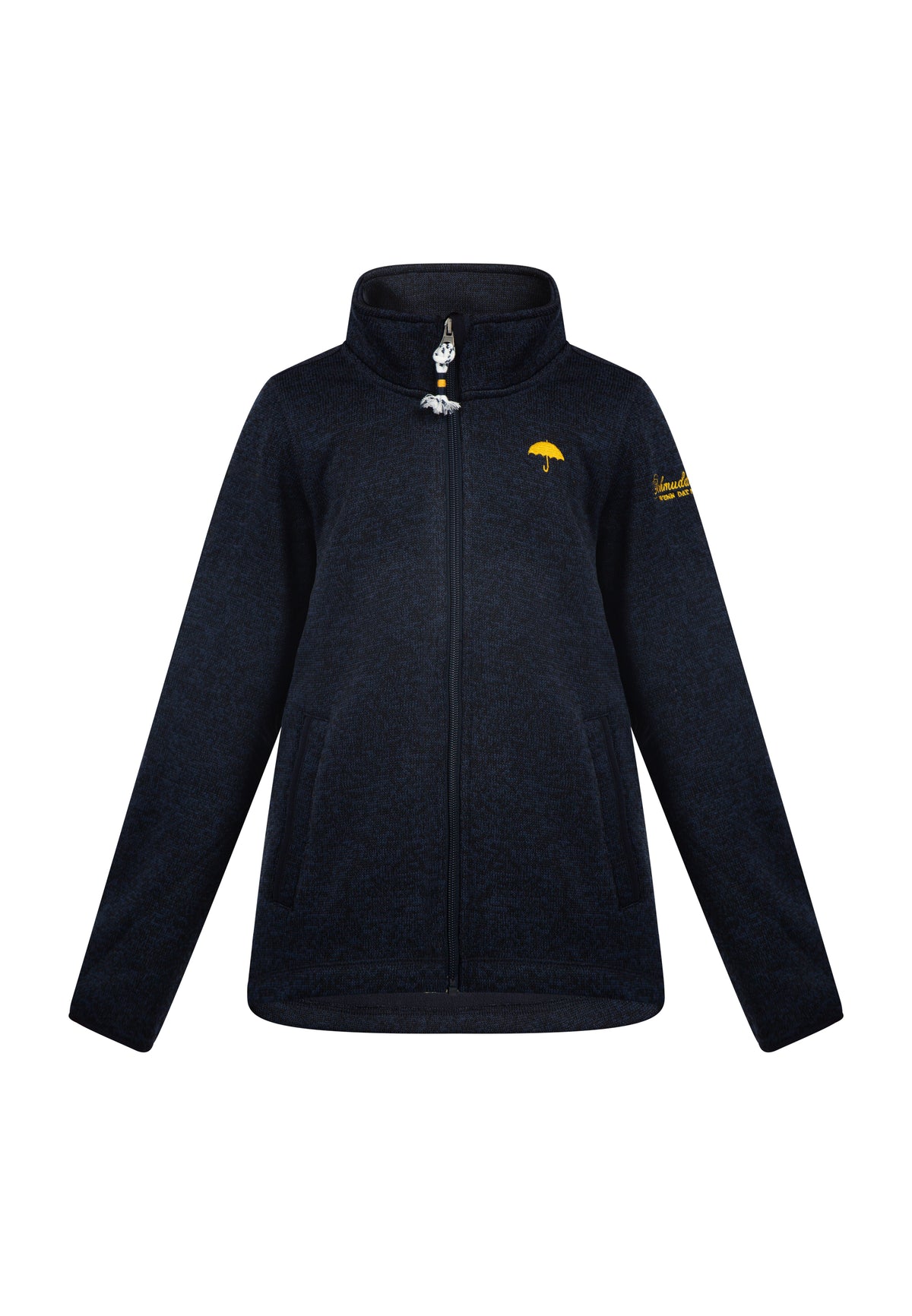 Schmuddelwedda Girls' Strickfleecejacke