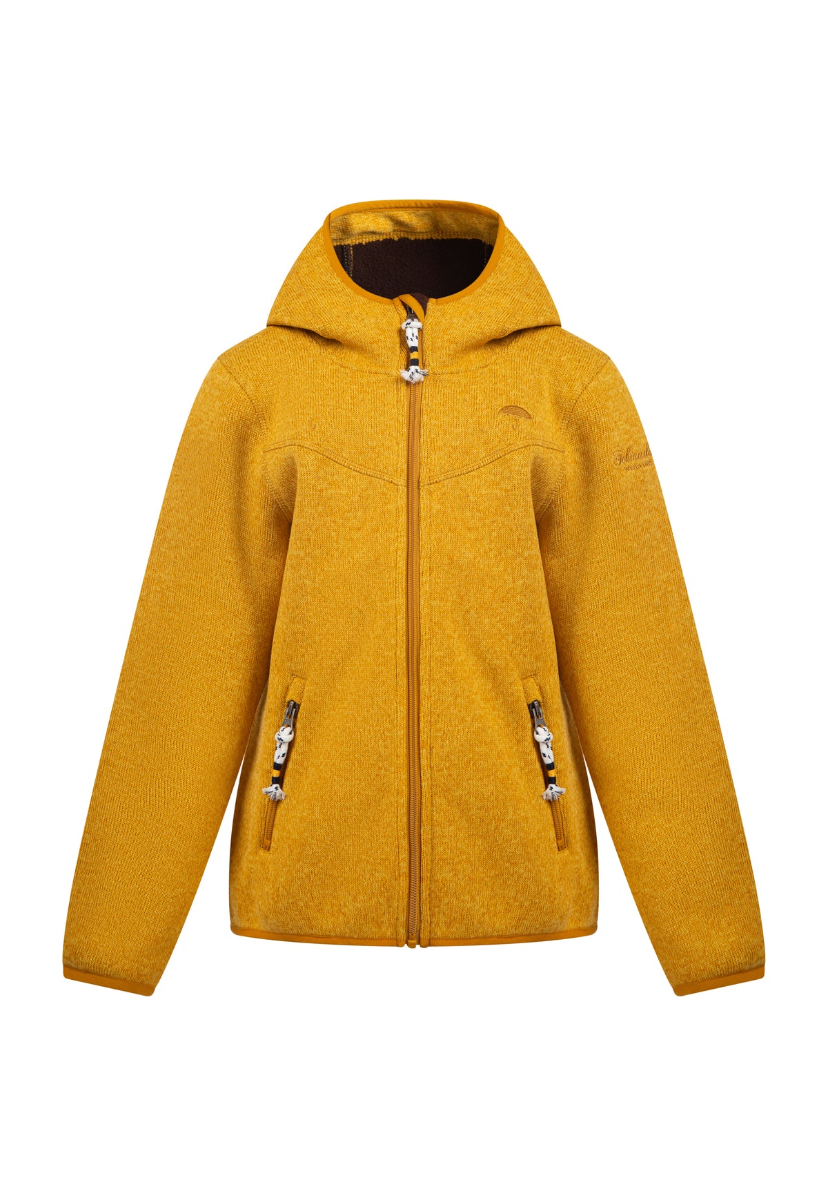 Schmuddelwedda Girls' Strickfleecejacke