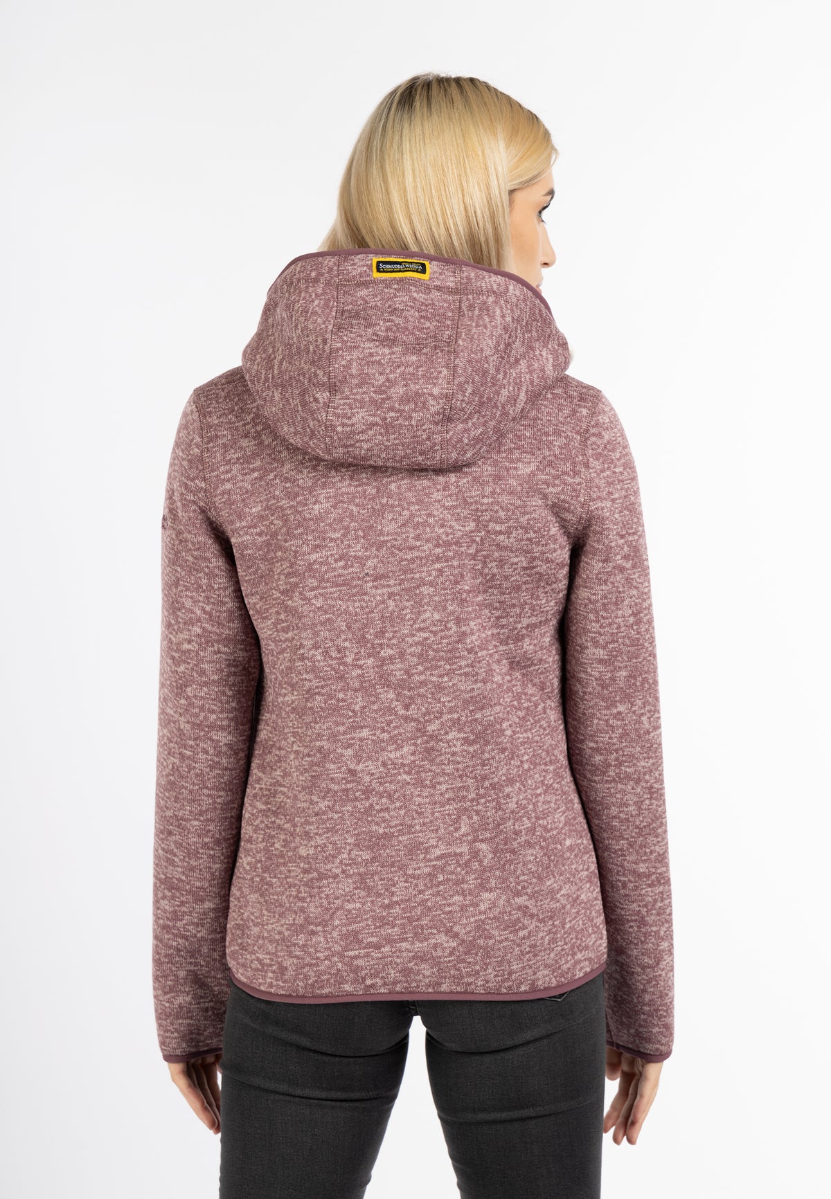 Schmuddelwedda Damen-Strickfleecejacke