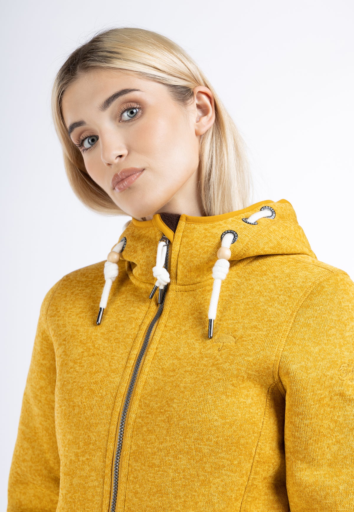 Schmuddelwedda Damen-Strickfleecejacke
