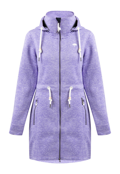 Schmuddelwedda Damen Strickfleece Mantel