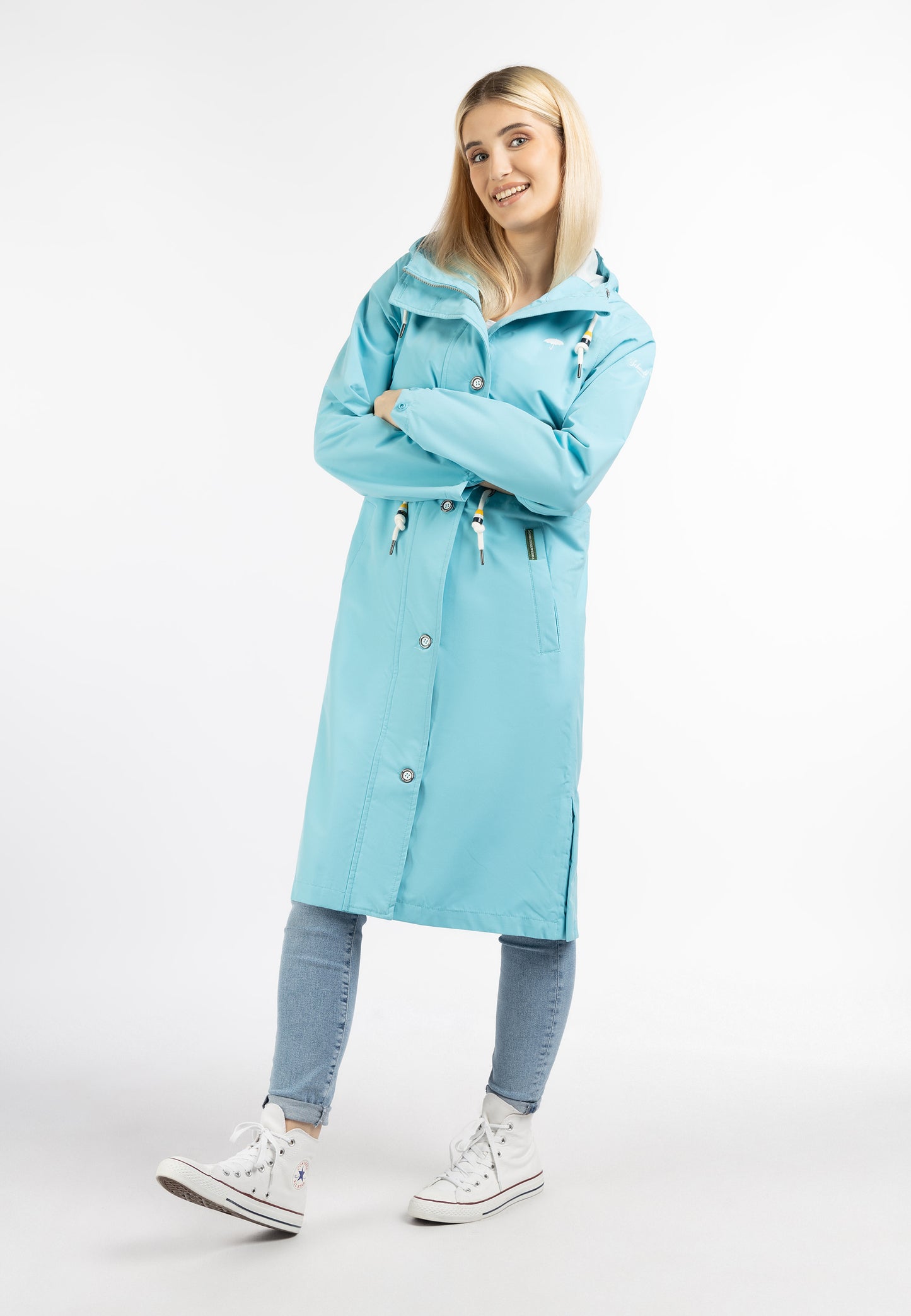Schmuddelwedda Women's Raincoat Recycled Material Schmuddelwedda
