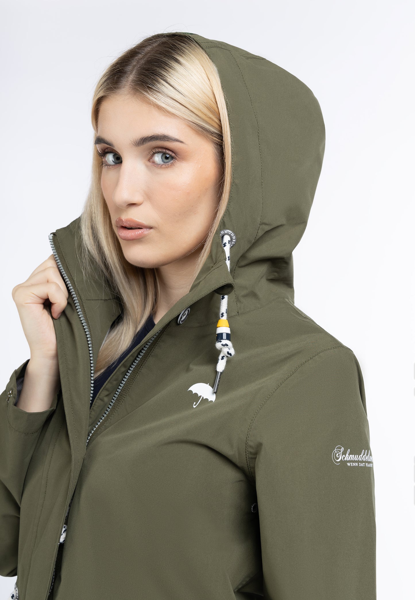 Schmuddelwedda Women's Raincoat Recycled Material Schmuddelwedda