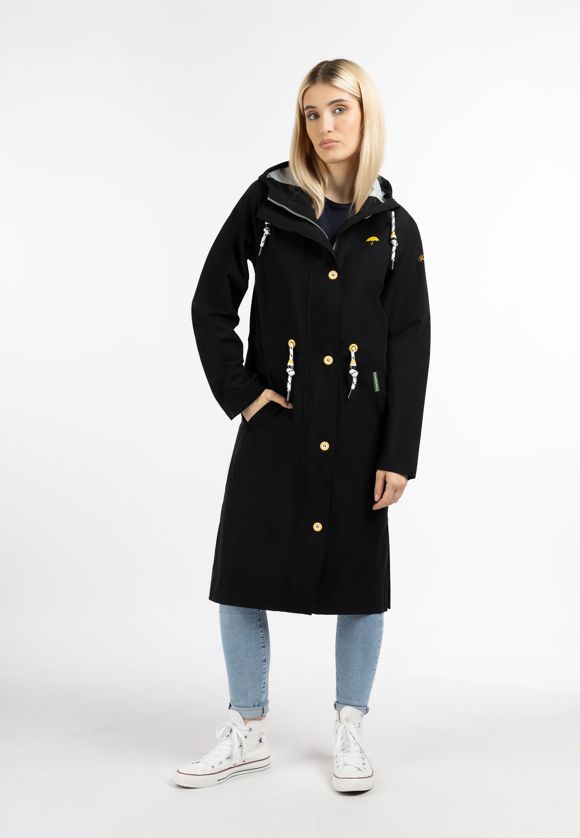 Schmuddelwedda Women's Raincoat Recycled Material Schmuddelwedda