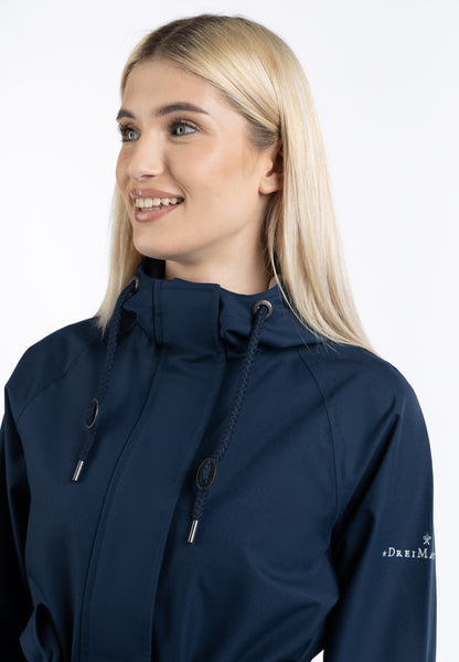 DreiMaster Klassik Women's Rain Jacket Recycled Material - Schmuddelwedda Shop