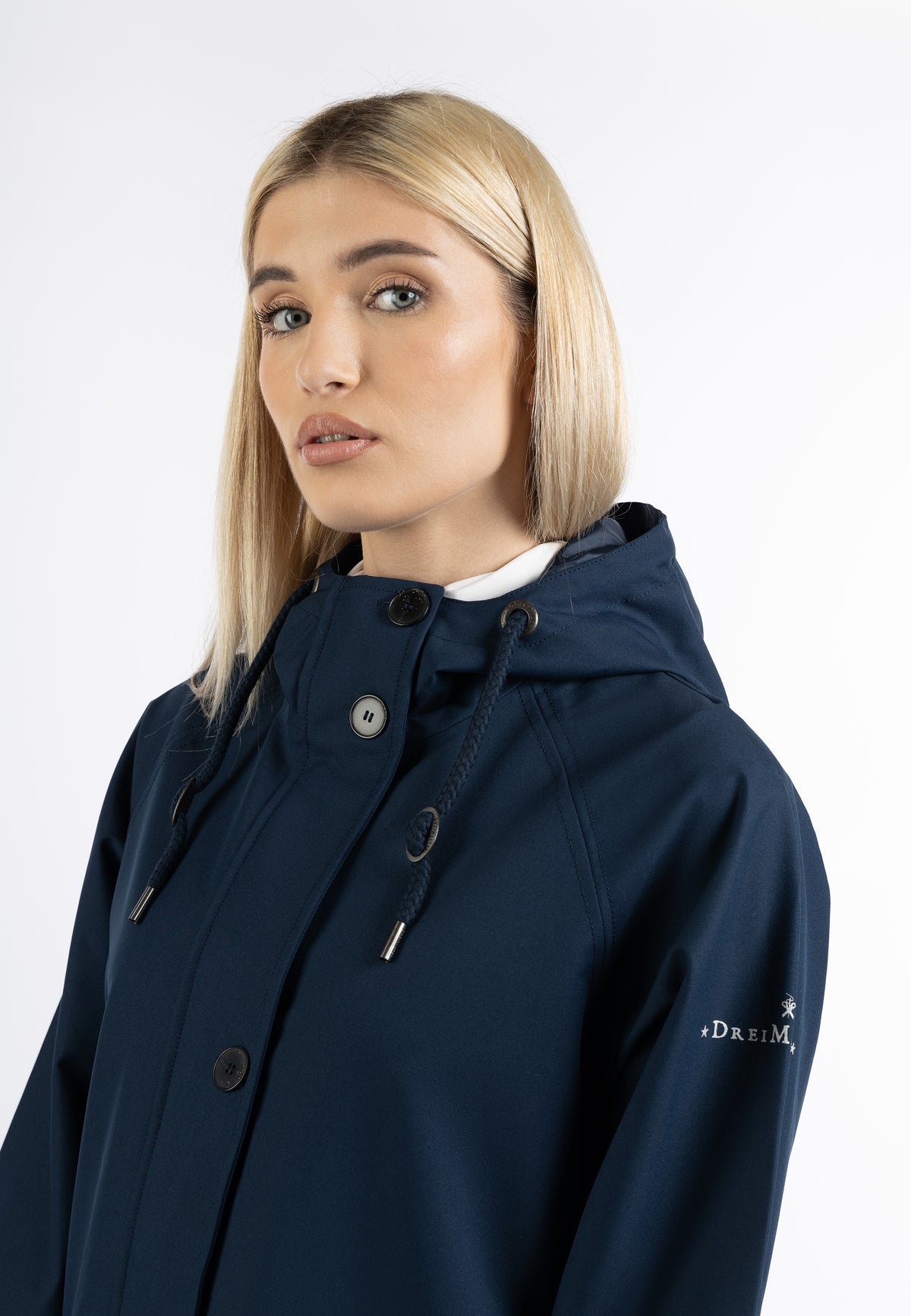 DreiMaster Klassik Women's Regenmantel - recyceltes Material