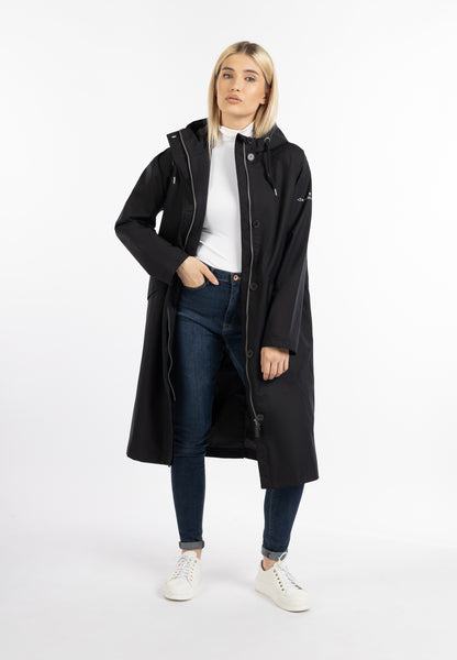 DreiMaster Klassik Damen Regenmantel Recyceltes Material