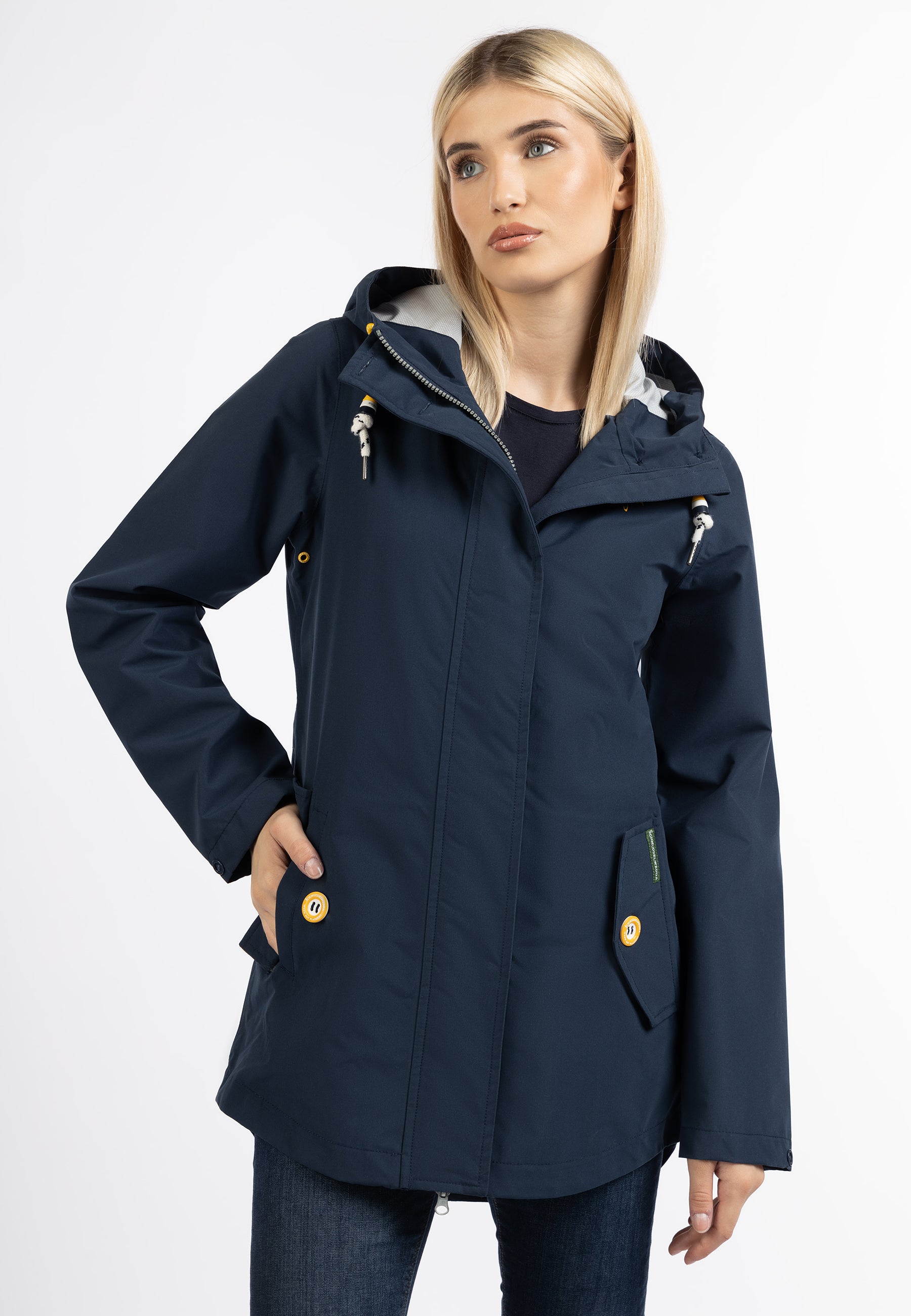 Schmuddelwedda Women's Rain Jacket Recycled Material Schmuddelwedda